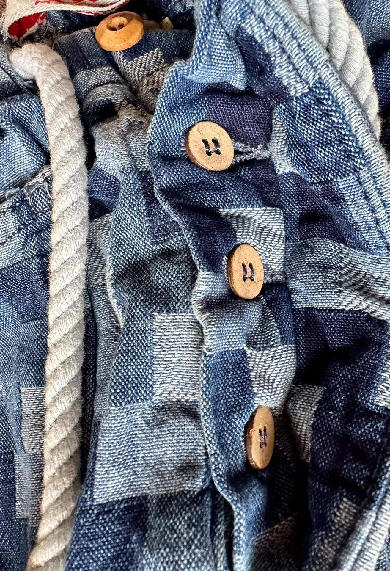 Dr. Collectors Dr.Collectors P38 Jacquard Denim Tapered USA Hand-Dyed Size US 29 - 4 Thumbnail
