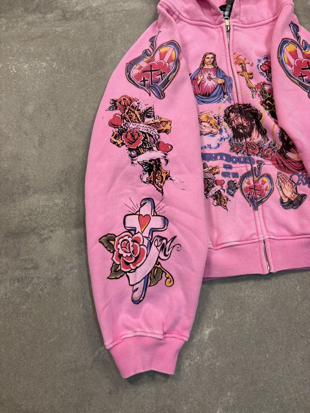 Other Righteous Risen King Zip Up Hoodie, Black Size US M / EU 48-50 / 2 - 5 Thumbnail
