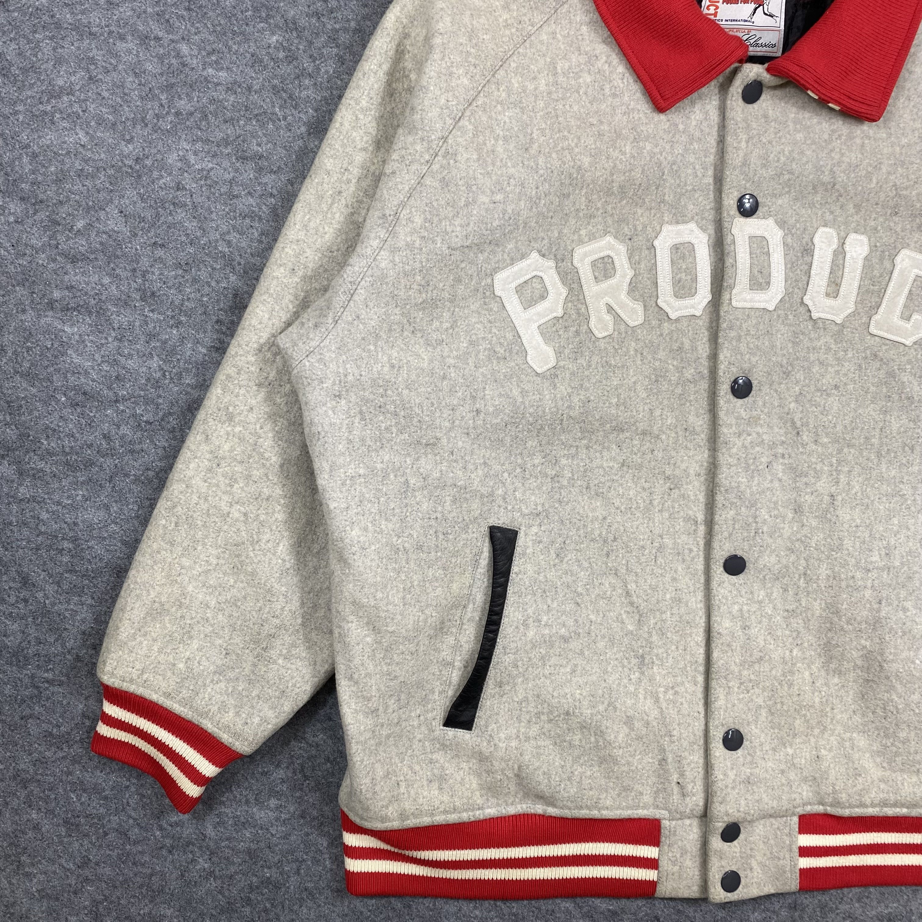 Japanese Brand VTG Product Classics Japan "Pound for Pound Wool Varsity Size US XL / EU 56 / 4 - 4 Thumbnail