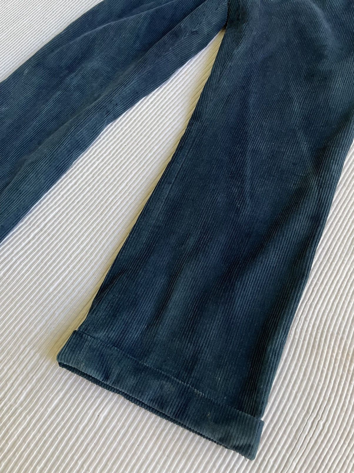 Handmade Beautiful Royal Blue Hand Indigo Cords Size US 32 / EU 48 - 6 Thumbnail