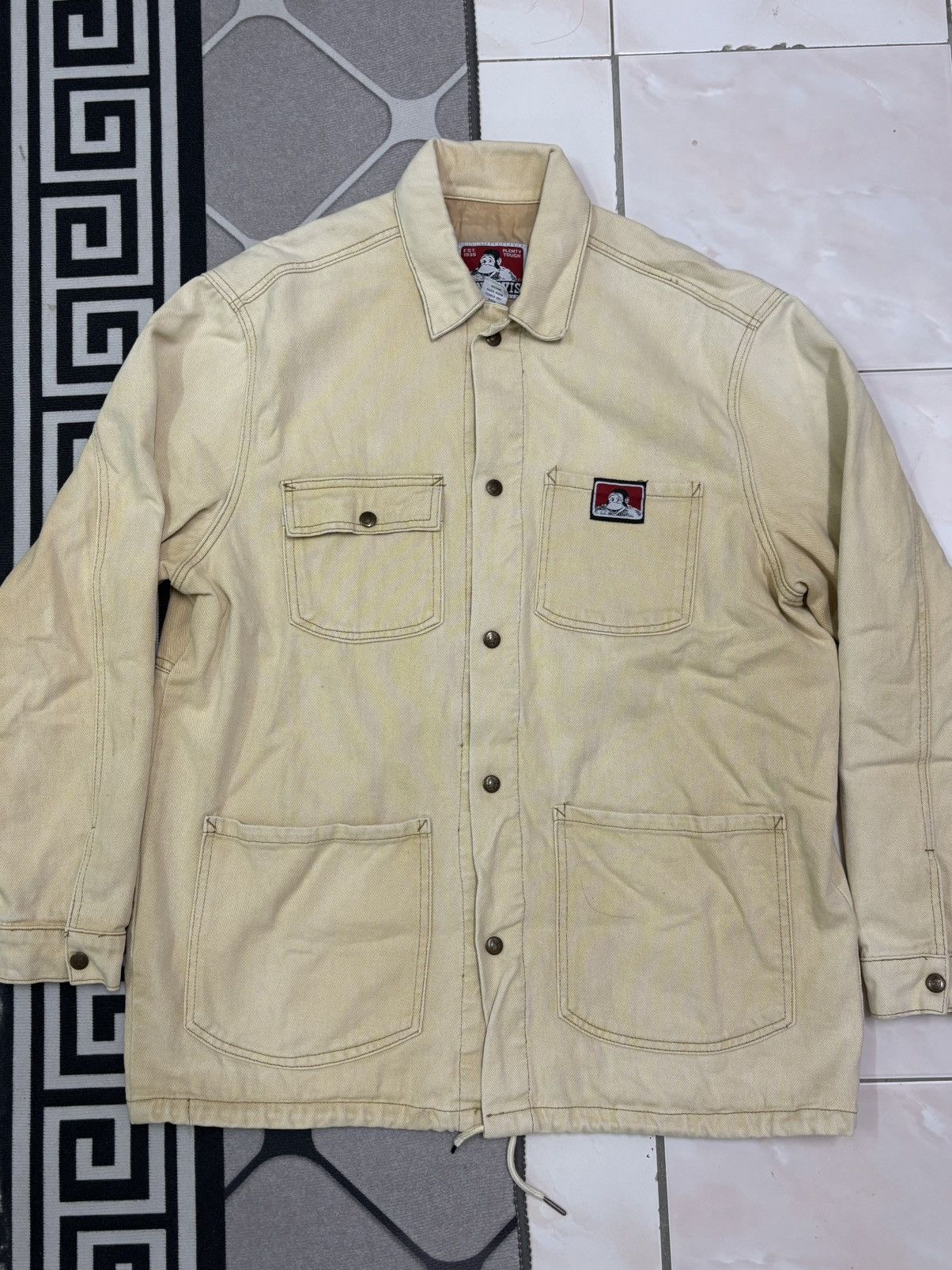 Ben Davis × Japanese Brand Ben davis jacket / workwear jacket Size US L / EU 52-54 / 3 - 11 Thumbnail