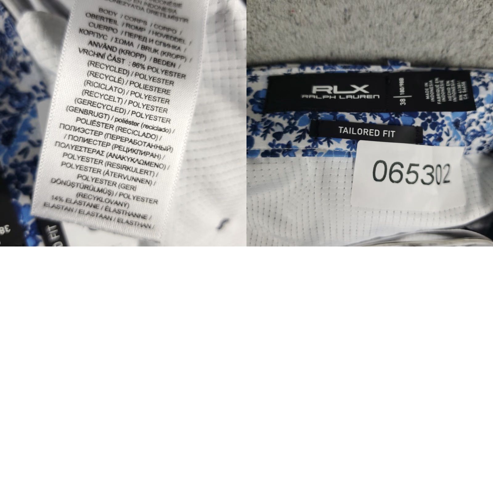 Ralph Lauren VINTAGERLX Ralph Lauren Shorts Mens Size 38 Blue Floral Golf Casual Flat Front Chino Size US 38 / EU 54 - 8 Thumbnail