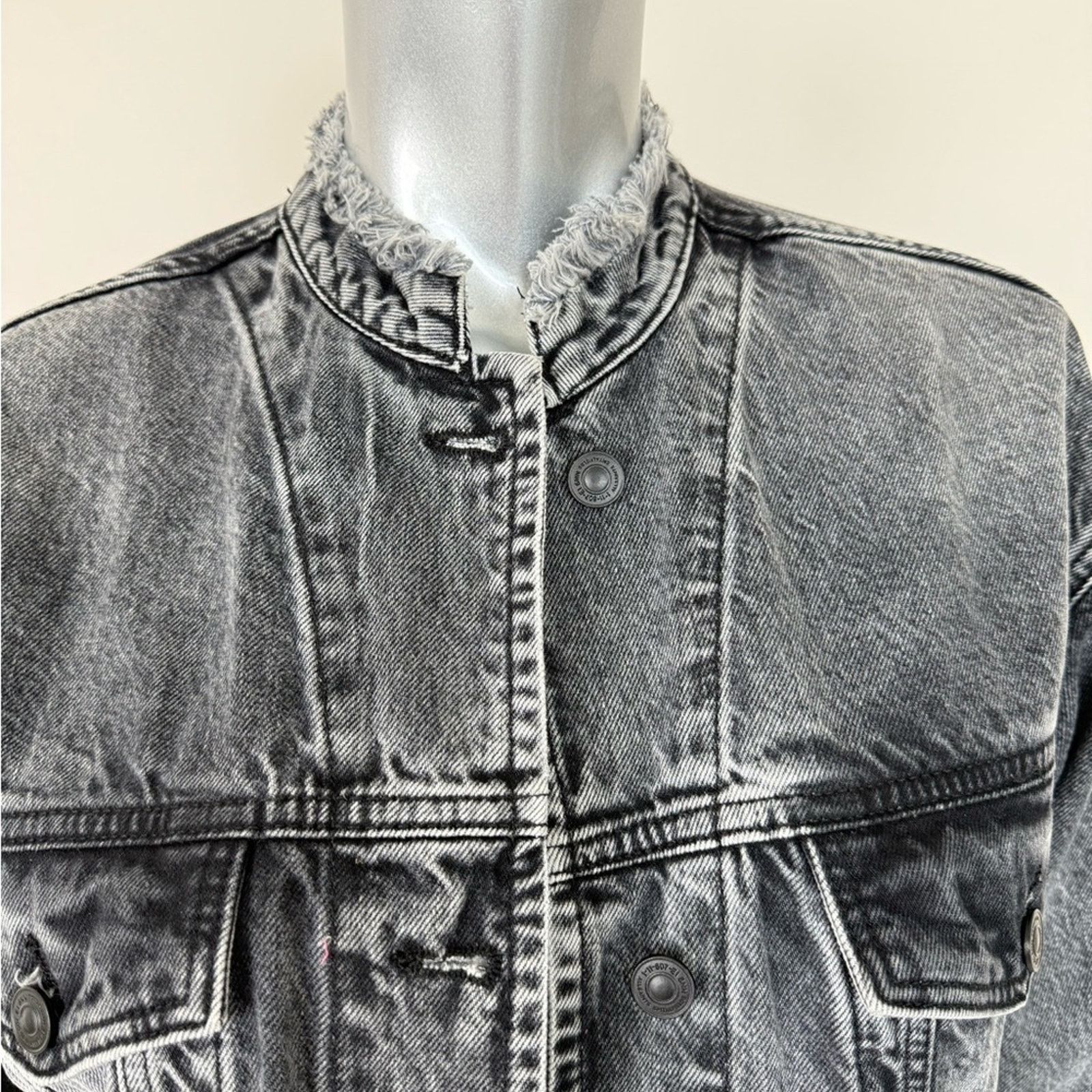 Allsaints ALLSAINTS women jeans oversized jacket size 2 US Size XS / US 0-2 / IT 36-38 - 2 Thumbnail