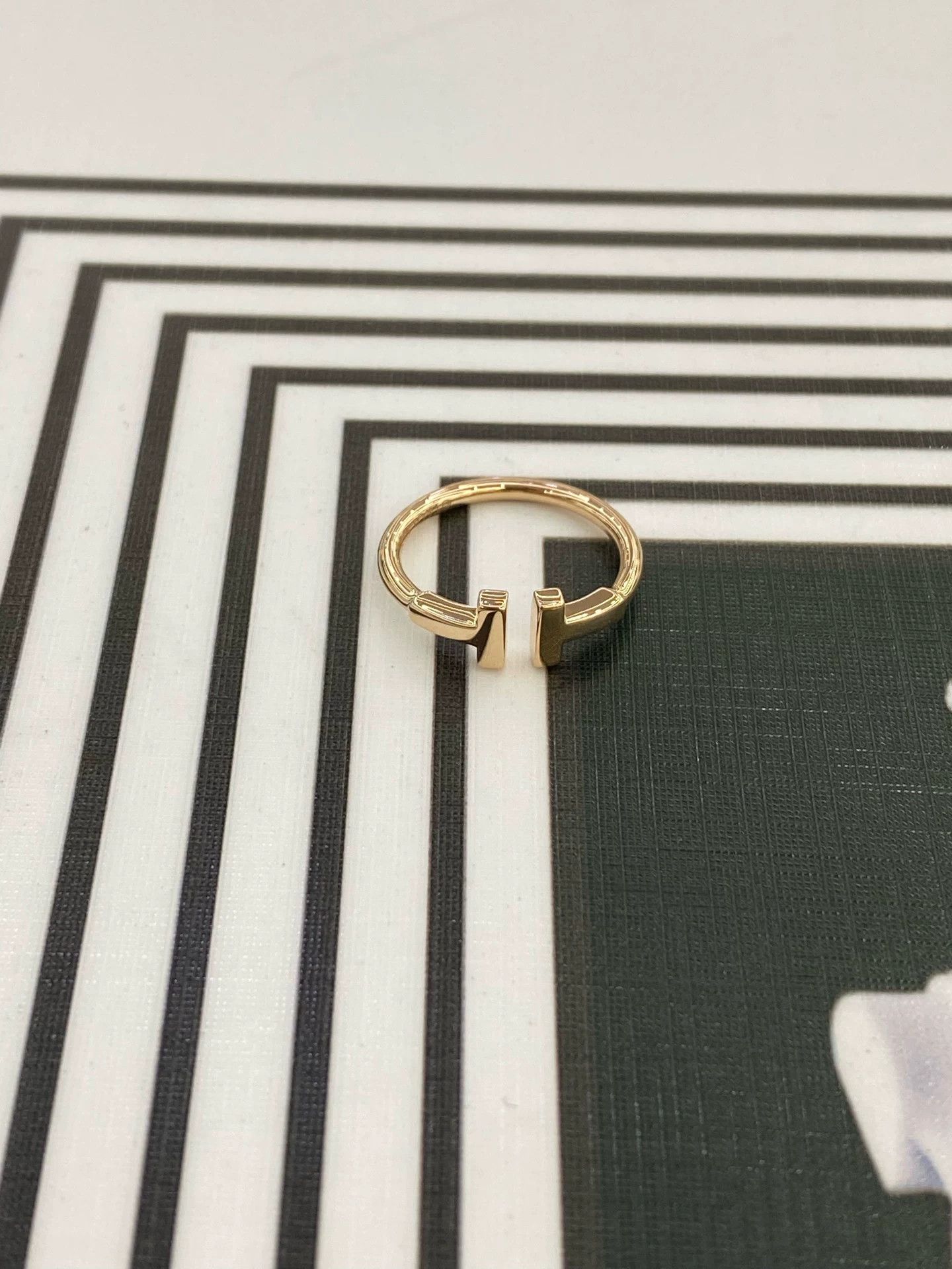 Tiffany & Co. Tiffany Double T Ring Size ONE SIZE - 1 Thumbnail