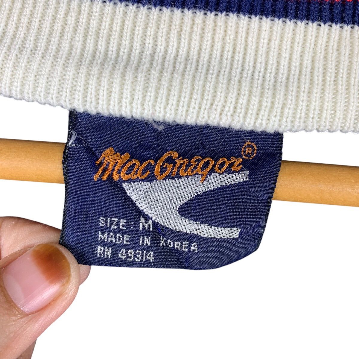Vintage Vintage Mac Gregor Casualwear Designer Small Sweater Jacket Size M / US 6-8 / IT 42-44 - 7 Thumbnail