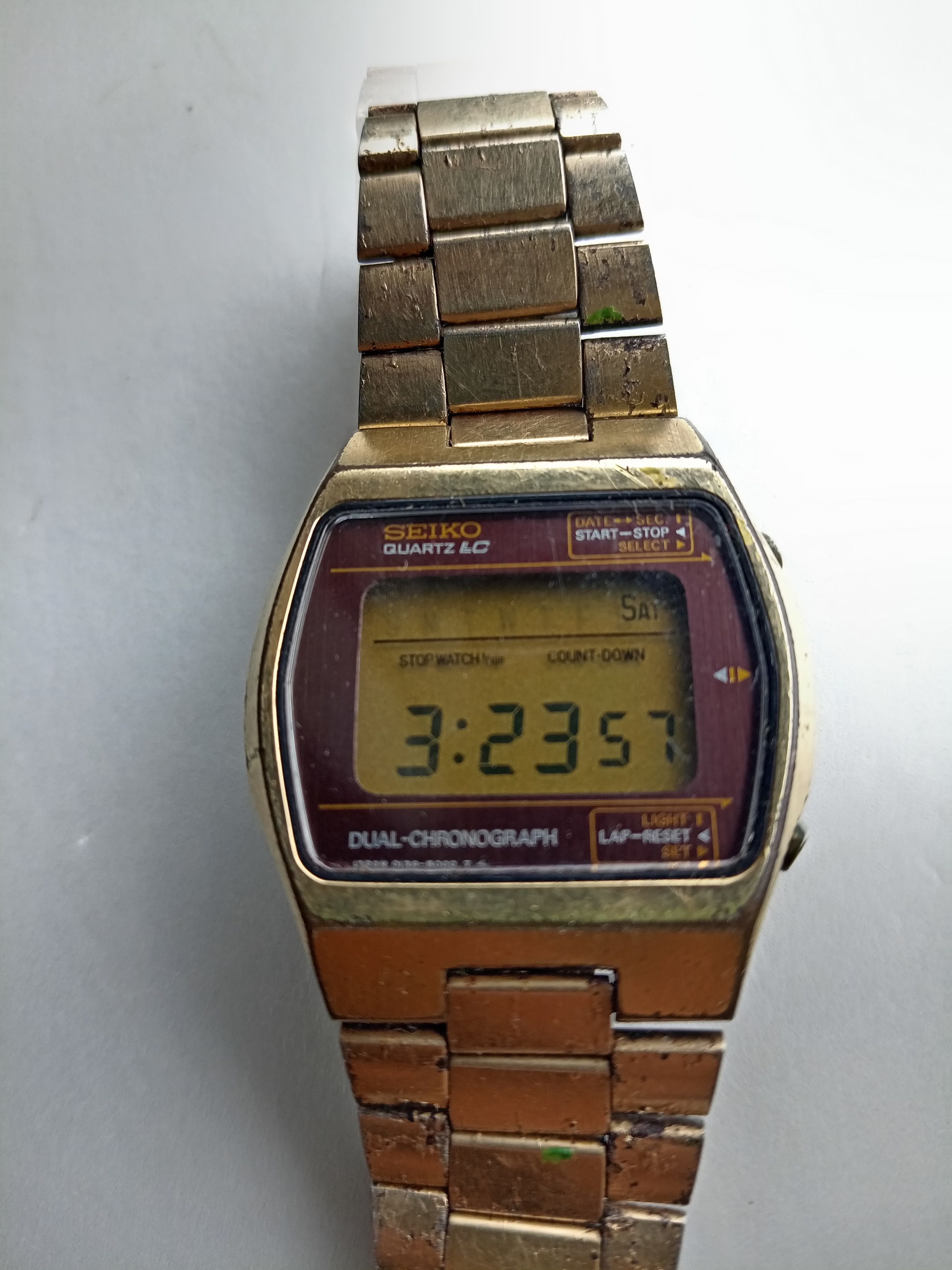 SEIKO TRIATHLETE デジタル腕時計 Japanese Brand × Seiko Rare Seiko triathlete digital watch