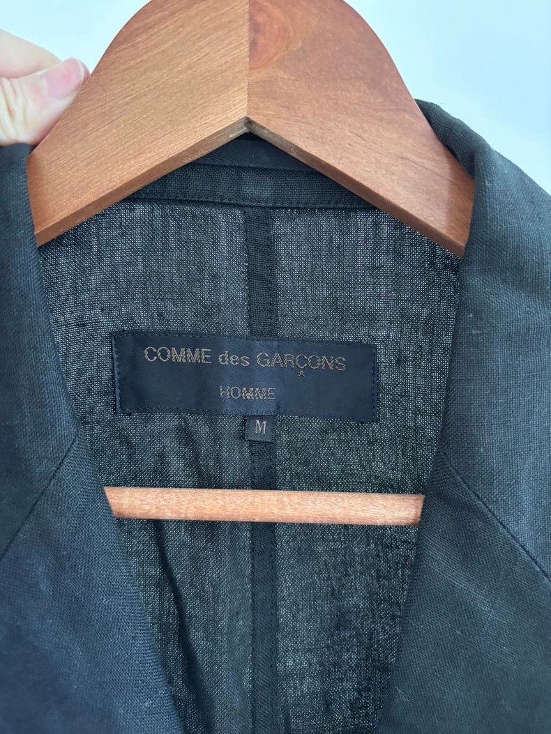 Comme des Garcons Comme Des Garcons MBlack linen thin suit jacket 2502-Nextar Size US M / EU 48-50 / 2 - 4 Thumbnail