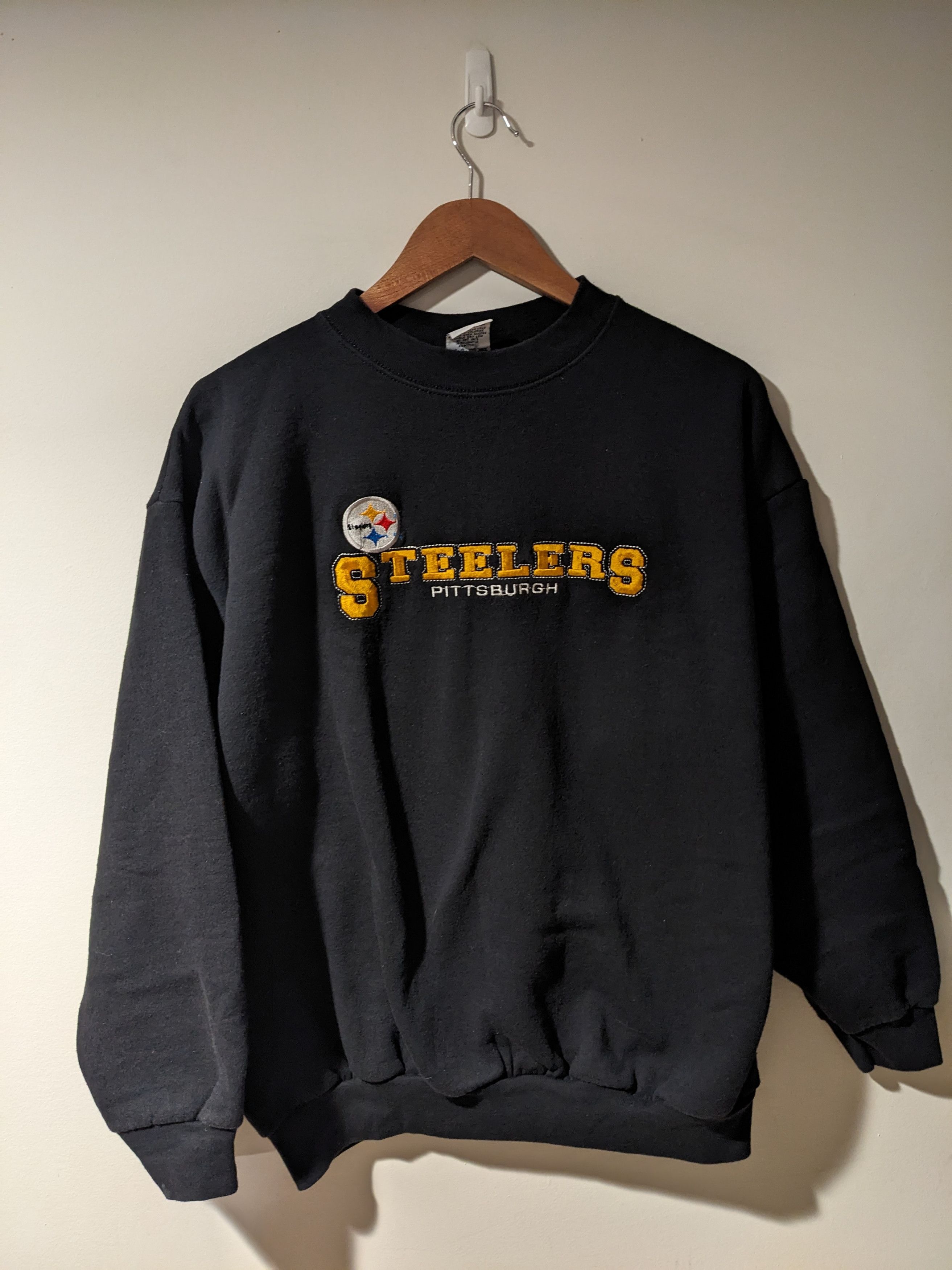 NFL × Vintage Vintage 90s Pittsburgh Steelers NFL Football Sweatshirt Size US L / EU 52-54 / 3 - 1 Thumbnail