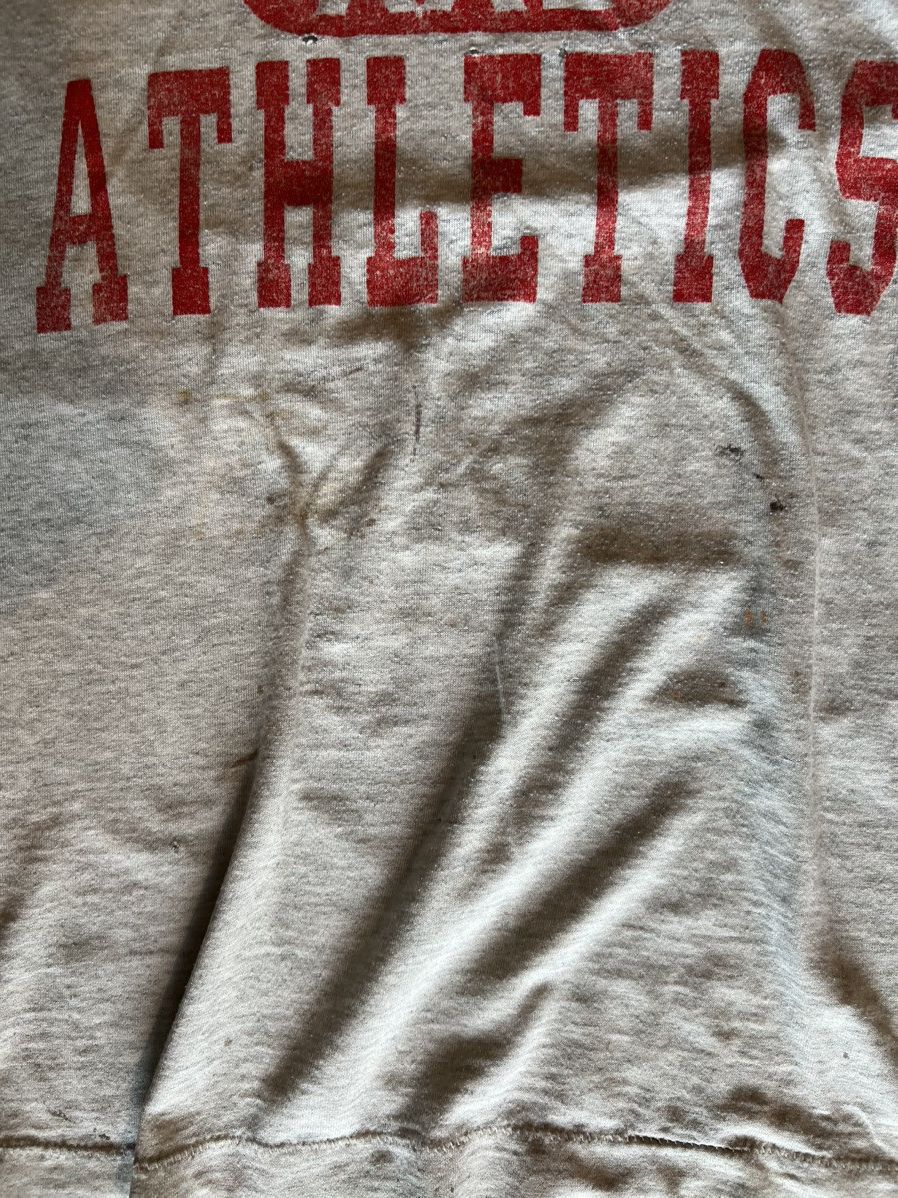 Fruit Of The Loom Distressed Vintage Wisconsin Athletics Size US L / EU 52-54 / 3 - 10 Thumbnail