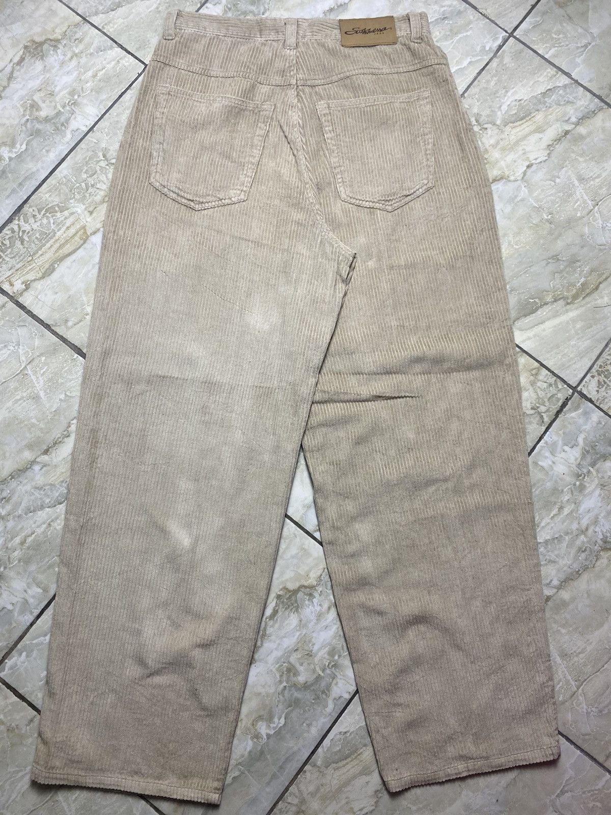 Japanese Brand 🇯🇵Japanese Brand Scommessa Baggy Corduroy Pants Size US 32 / EU 48 - 3 Thumbnail