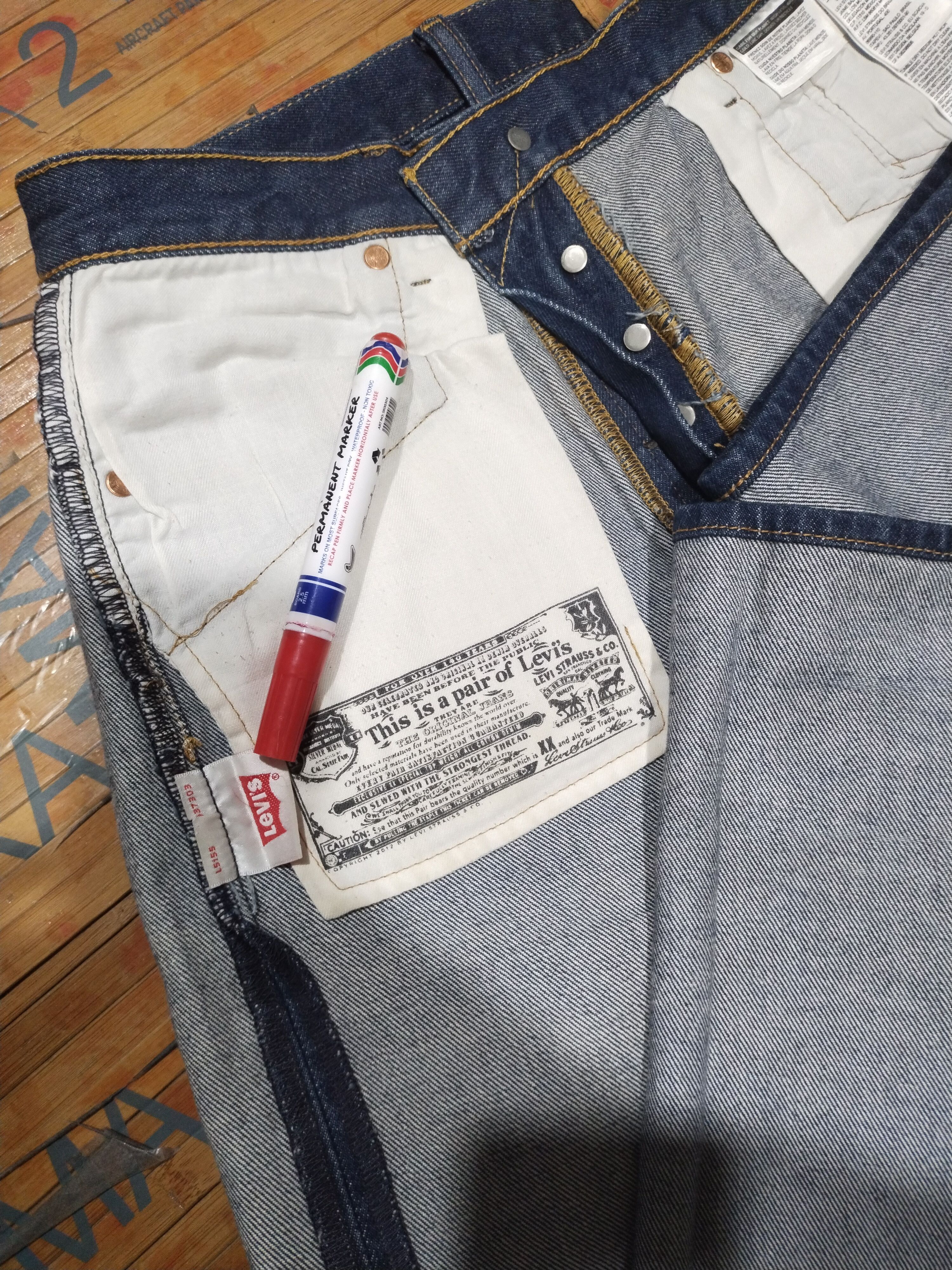 Levi's × Levi's Vintage Clothing Levis 501 Size US 31 - 15 Thumbnail