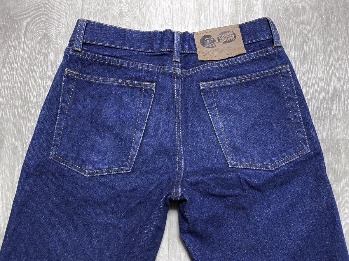 Cheap Monday Cheap Monday Four Rinse Wash Cotton Navy Jeans Thick Denim Size 29" - 24 Thumbnail