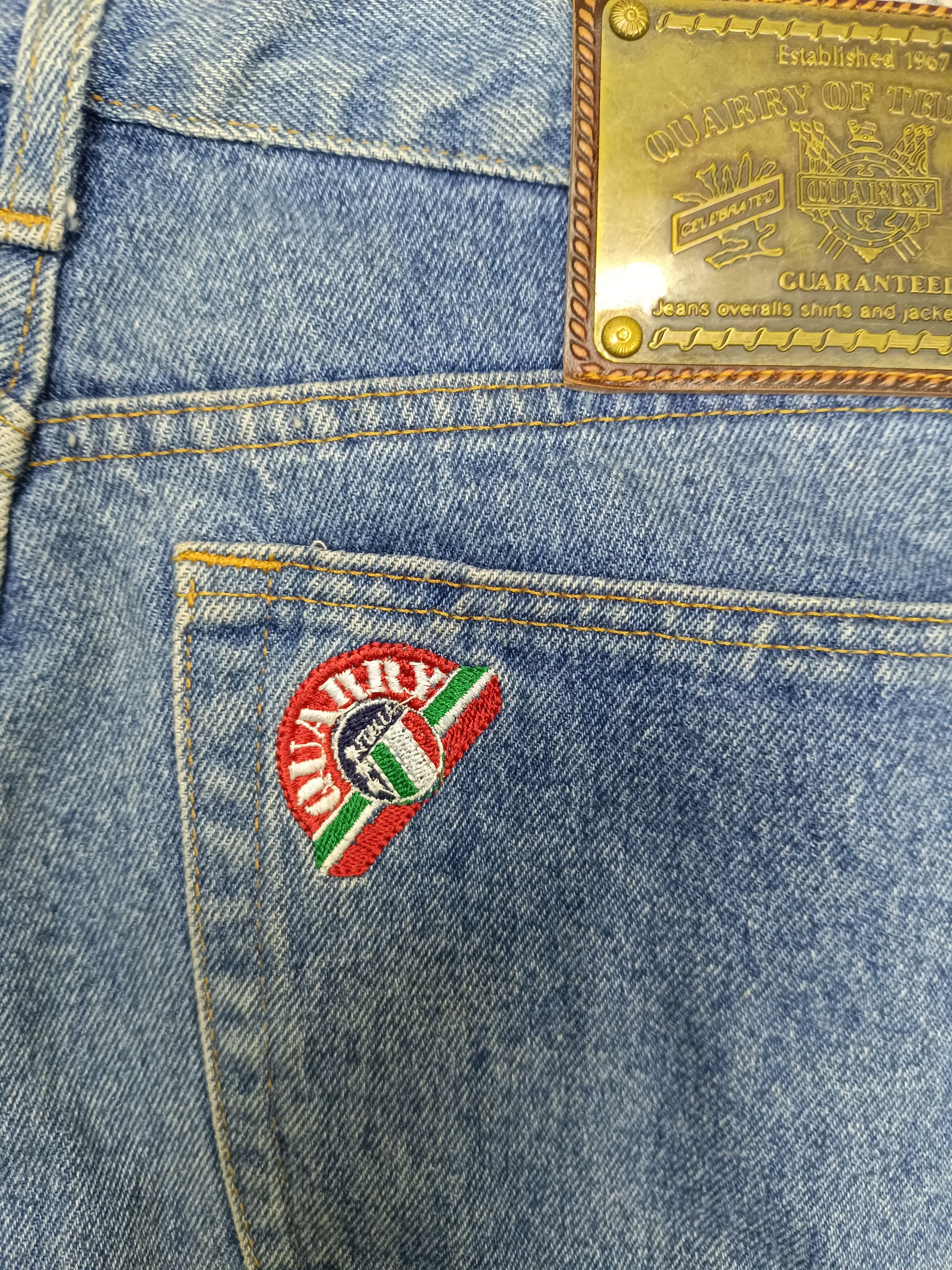 Vintage Vintage 80's jeans 50/35 quarry made in italy denim rare Size US 28 / EU 44 - 8 Thumbnail
