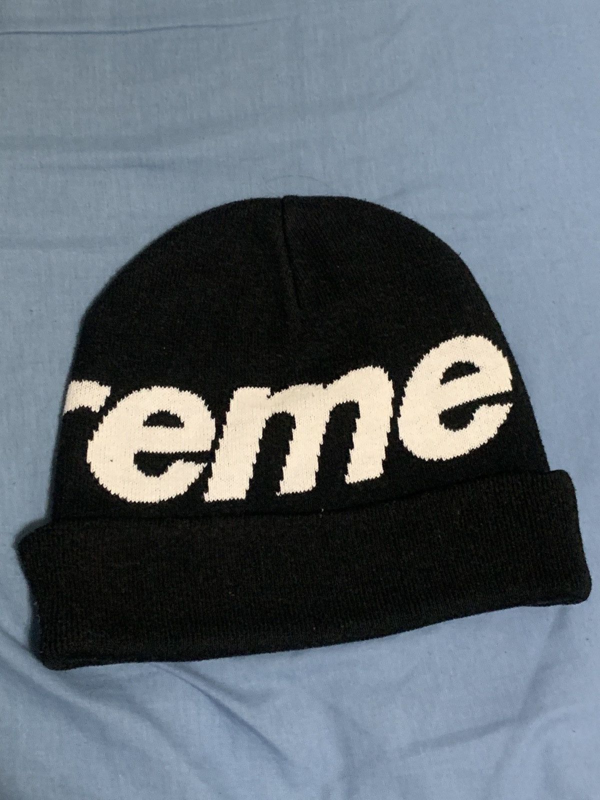 Supreme Supreme pre 2020 Beanie Big Logo Size ONE SIZE - 2 Thumbnail