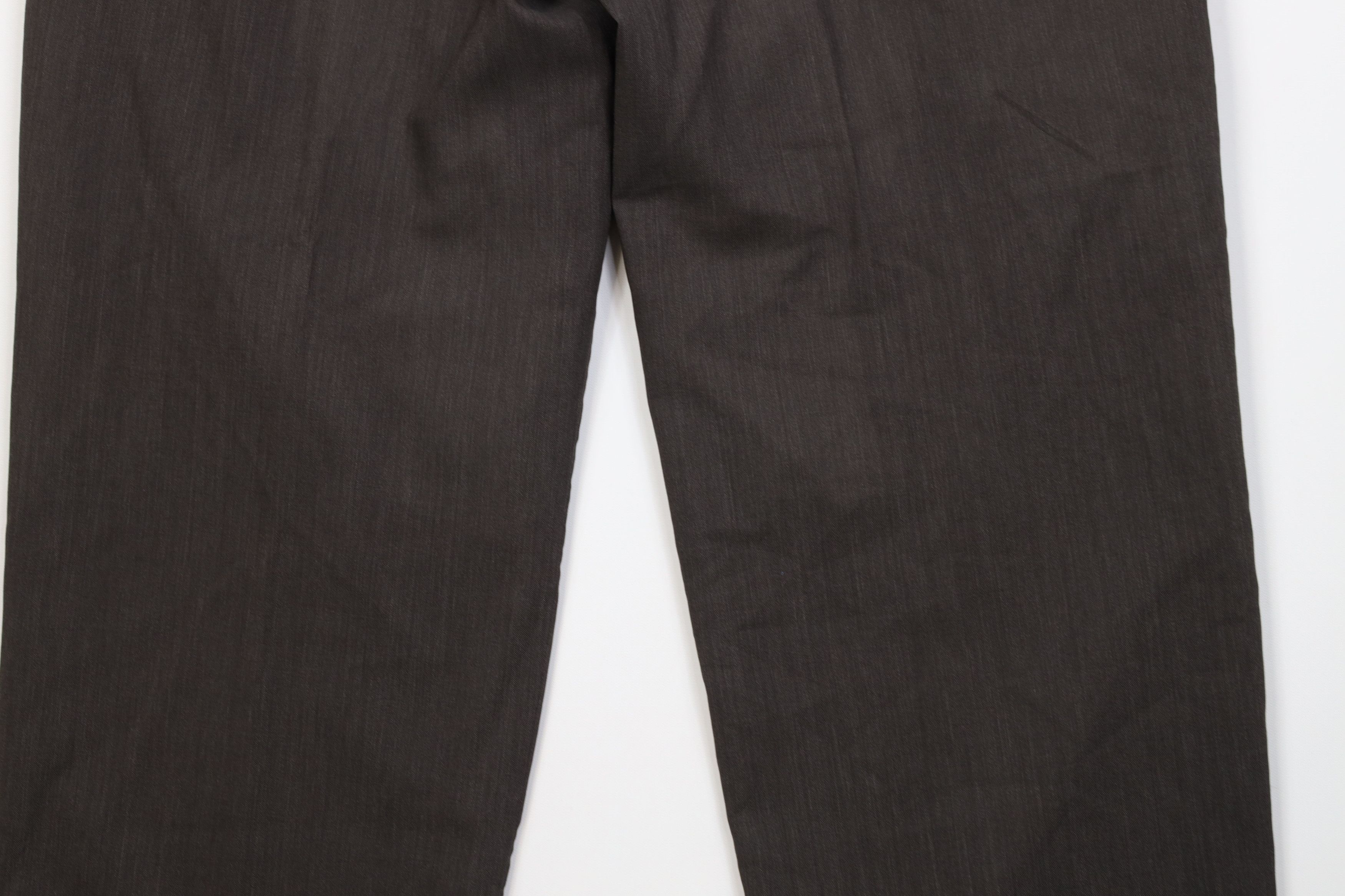 Giorgio Armani Vintage 80s 90s Giorgio Armani Wool Wide Leg Chino Pants Size US 34 / EU 50 - 14 Thumbnail