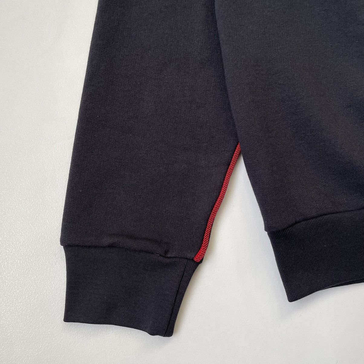 Dries Van Noten ‘Contrast Side Seams’ Black Sweatshirt Size US L / EU 52-54 / 3 - 5 Thumbnail