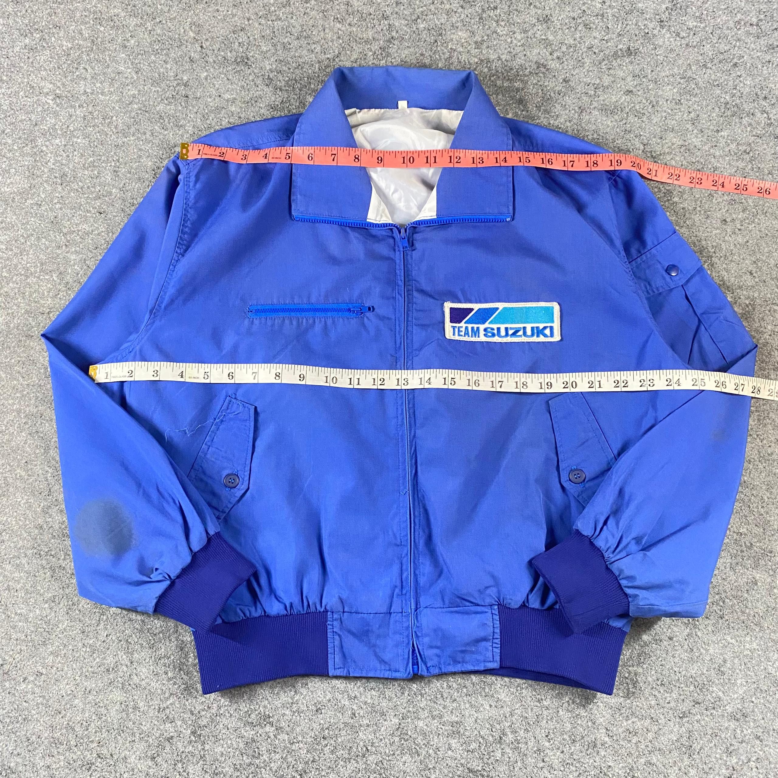 Japanese Brand Vintage 90s Suzuki Team Motorcycles Racing Jacket Size US L / EU 52-54 / 3 - 6 Thumbnail