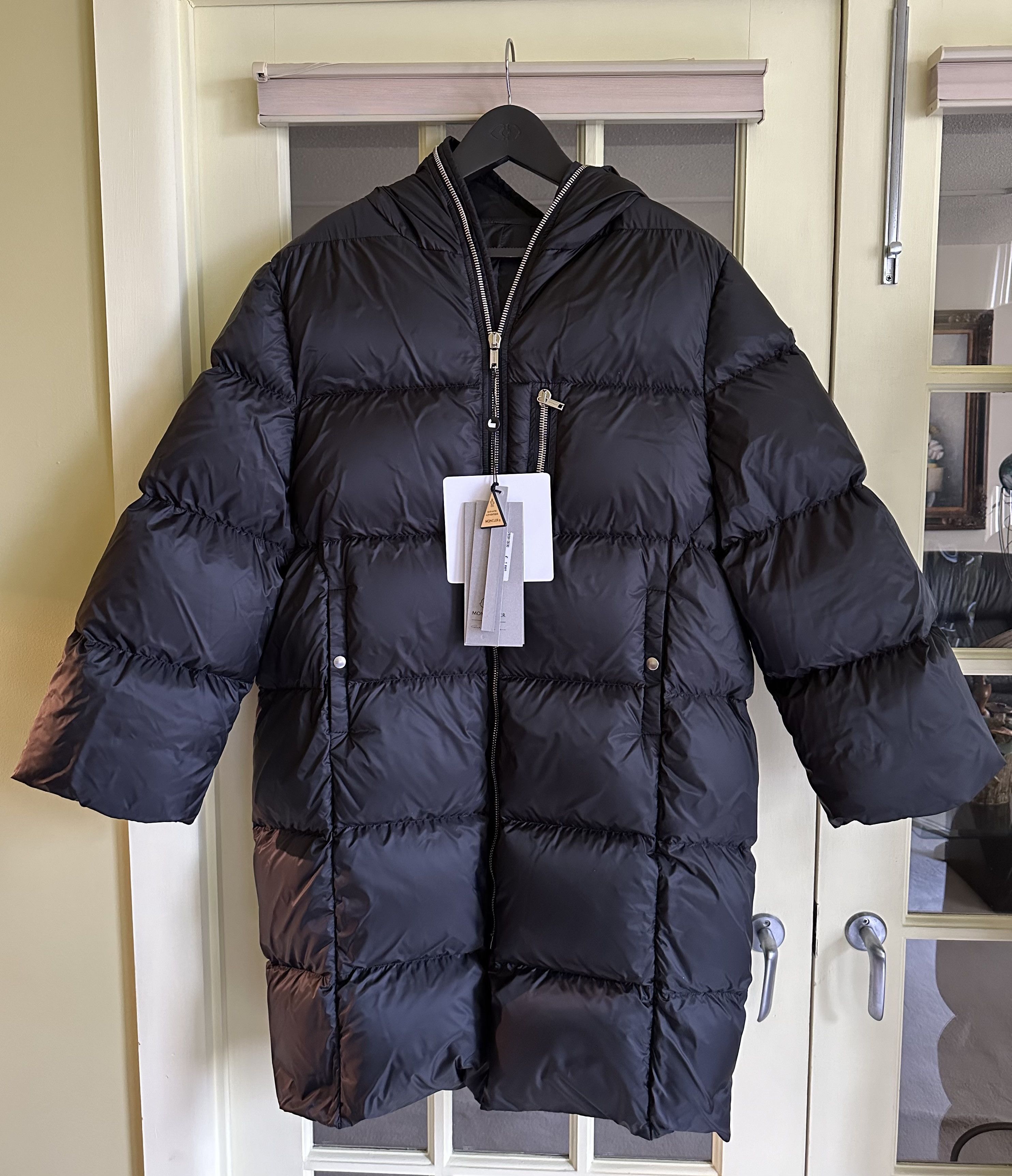 Moncler × Rick Owens RICK OWENS + MONCLER F/W23 ‘GIMP’ DOWN COAT Sz 1 Moncler | S Size US S / EU 44-46 / 1 - 2 Thumbnail