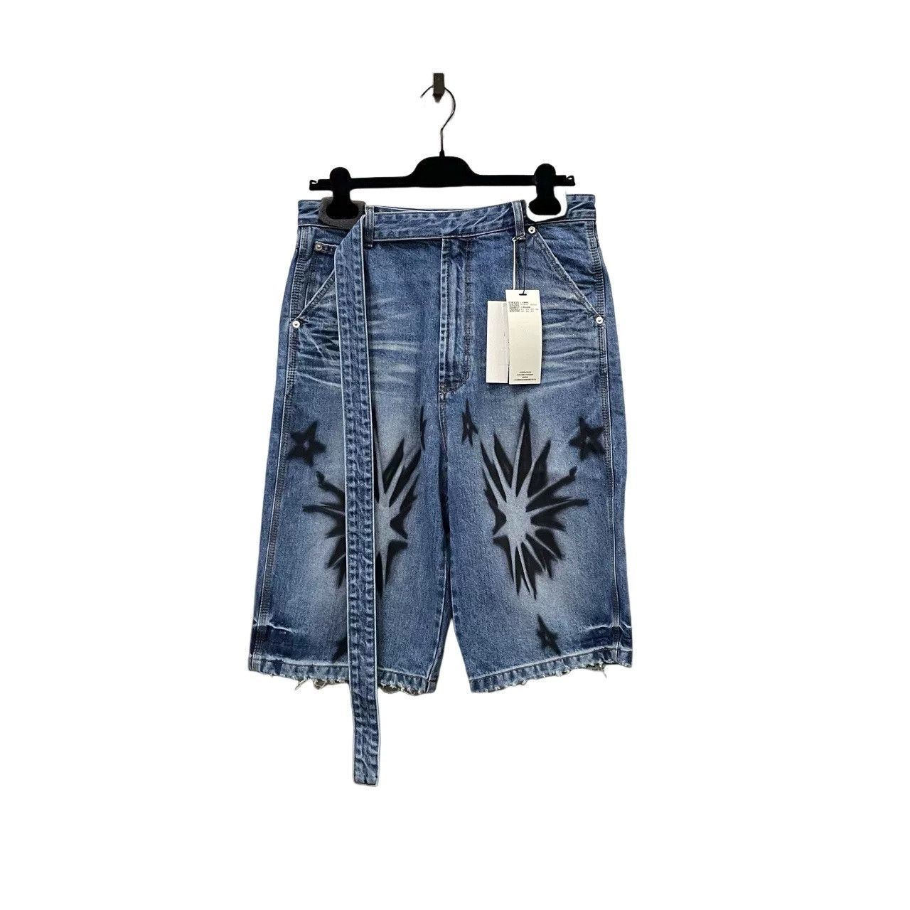 WE11DONE We11done Graphic Denim Shorts Size M Size US 32 / EU 48 - 1 Thumbnail