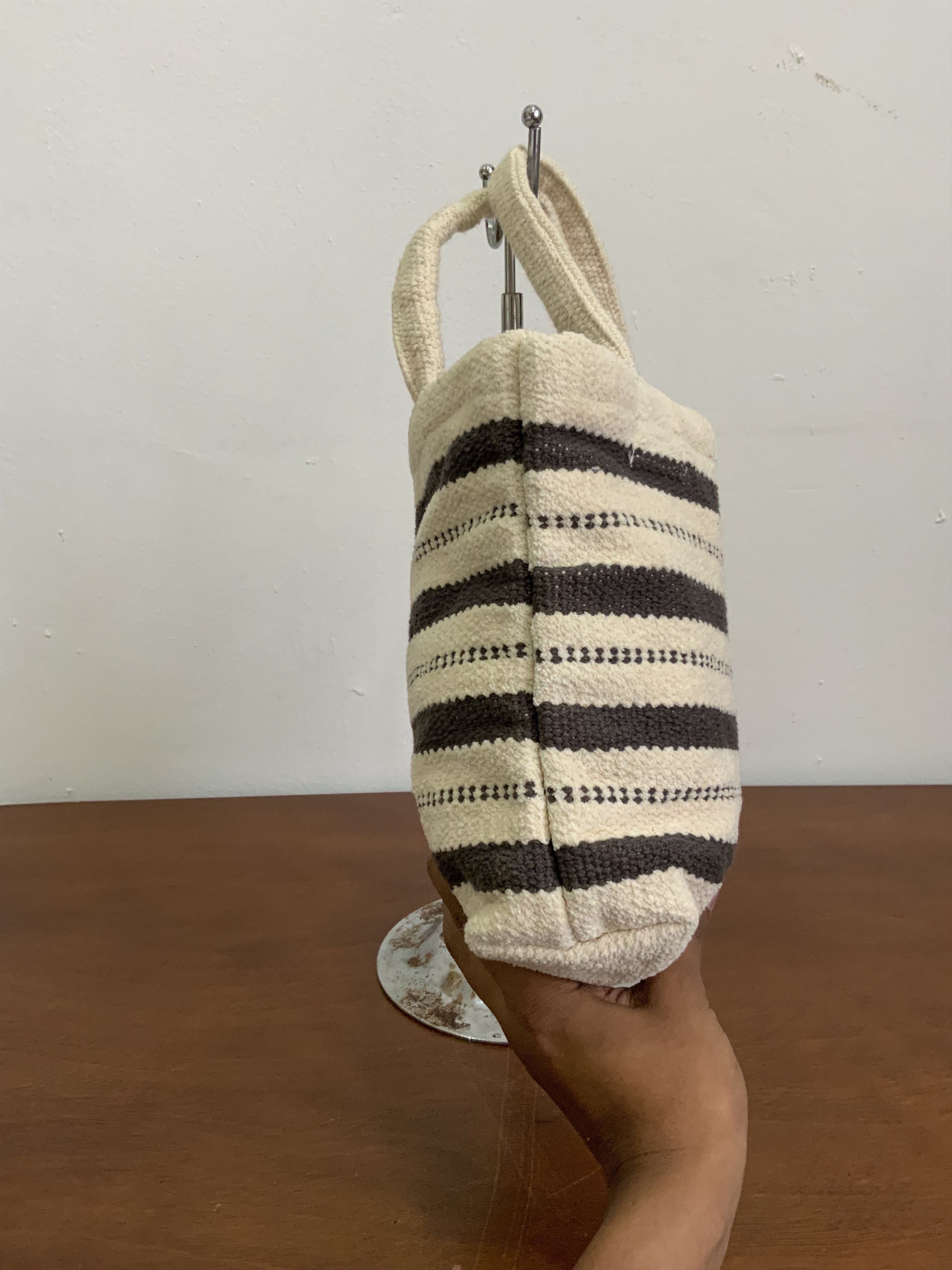 Japanese Brand The Striped Line Native Mini Tote Bag Size ONE SIZE - 5 Thumbnail