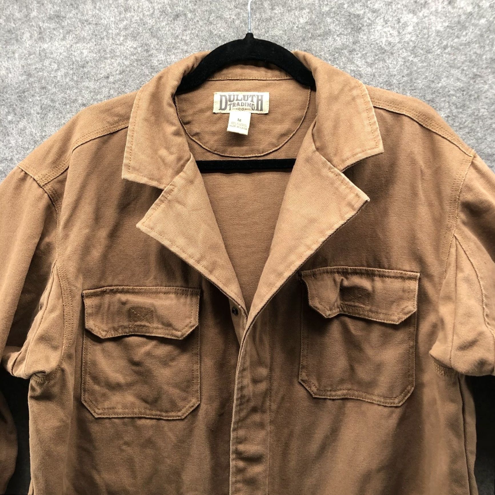 Duluth Trading Company Duluth Trading Chore Jacket Mens M Cotton Canvas Tan Rugged Outdoors Barn Coat Outdoor Utility/Workwear Jacket Mens Size US M / EU 48-50 / 2 - 3 Thumbnail