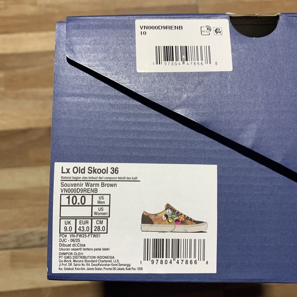 Vans Vans Old Skool 36 LX Souvenir Warm Brown Size US 10 / EU 43 - 11 Thumbnail