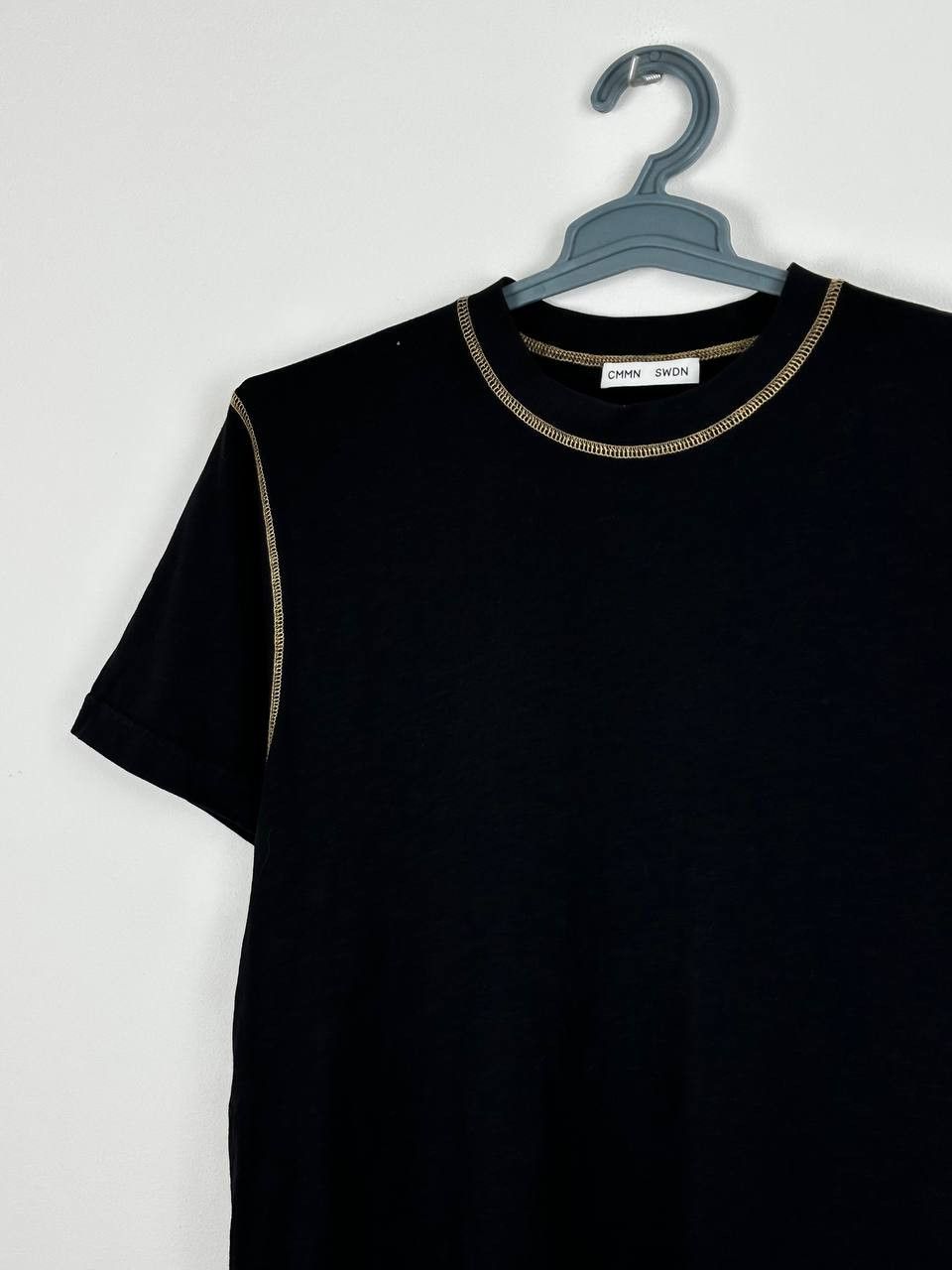 CMMN SWDN CMMN SWDN Black Cotton Casual T Shirt Size US S / EU 44-46 / 1 - 3 Thumbnail