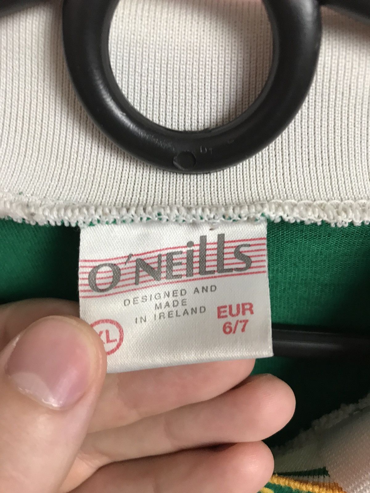 Vintage O'NEILLS OFFALY GAA GAELIC 1996 1998 SIZE XL JERSEY RUGBY Size US XL / EU 56 / 4 - 5 Thumbnail