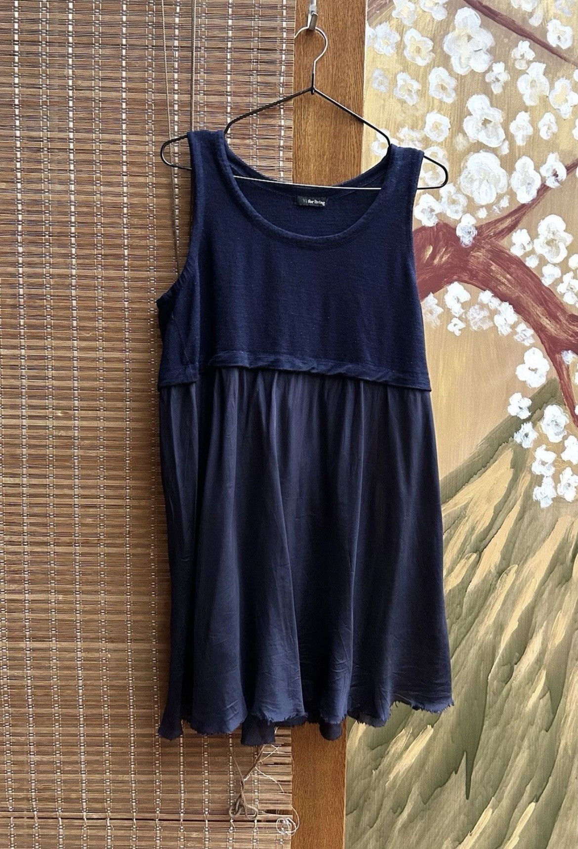 Yohji Yamamoto Y’s For Living Yohji Yamamoto Layered Tank Top Wool Blend Size S / US 4 / IT 40 - 1 Thumbnail