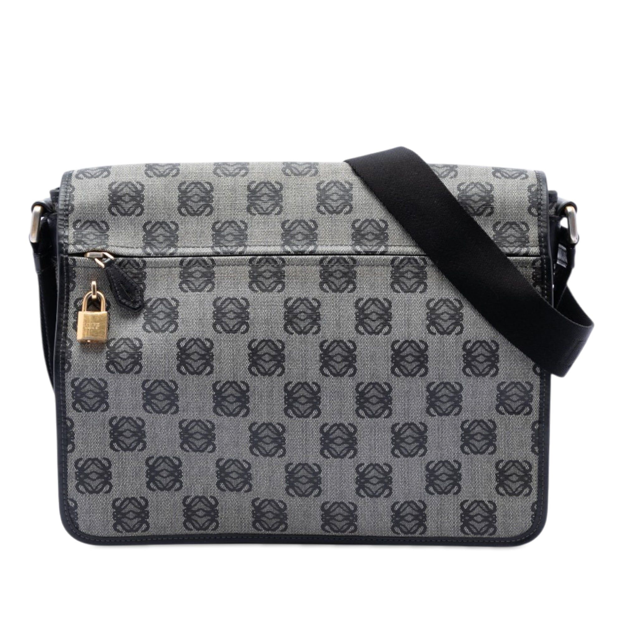 Loewe Anagram Coated Canvas Messenger Bag Size ONE SIZE - 1 Thumbnail