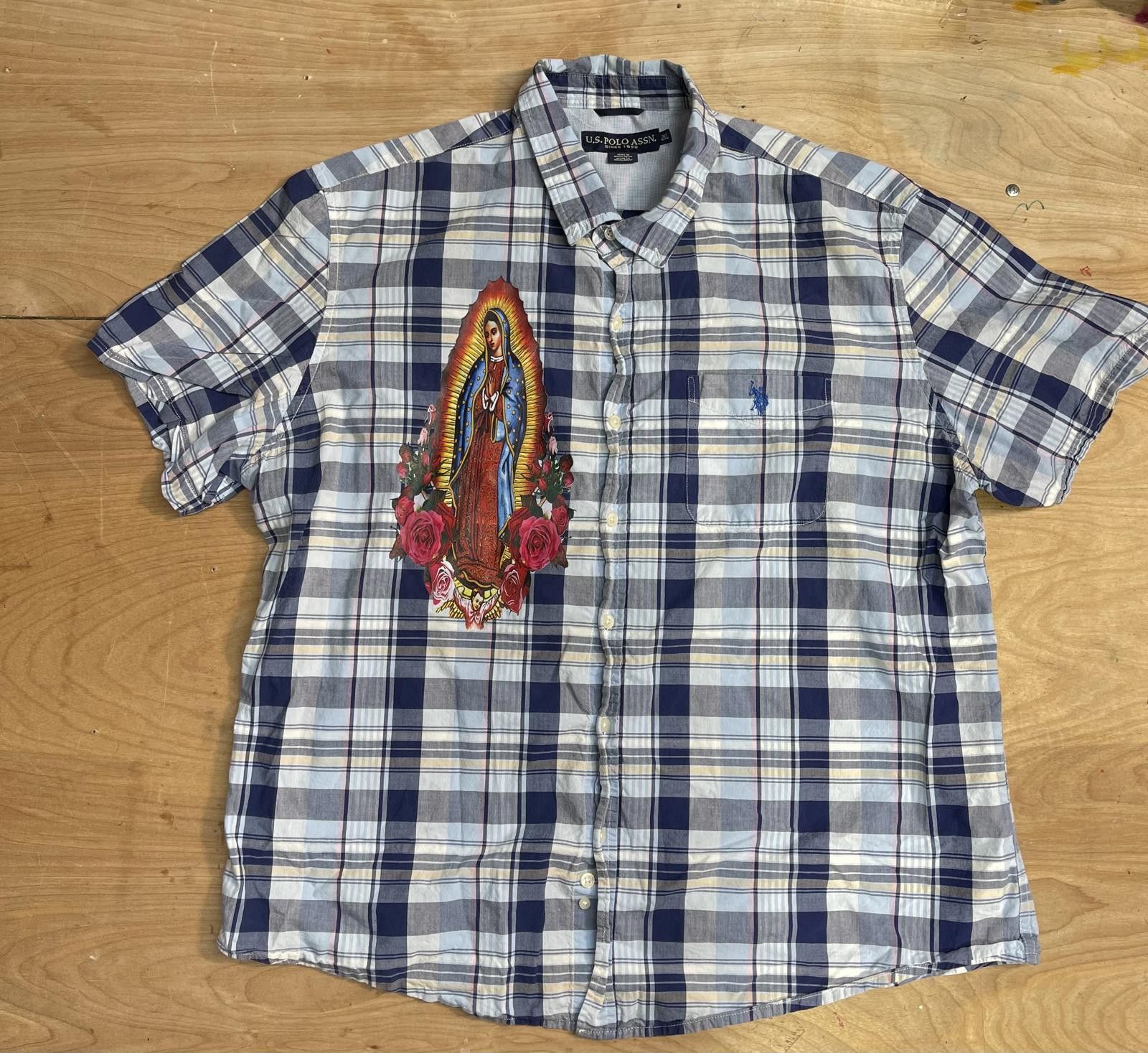 Affliction U.S. POLO ASSN VIRGIN MARRY STYLE FLANNEL Size US XXL / EU 58 / 5 - 1 Thumbnail