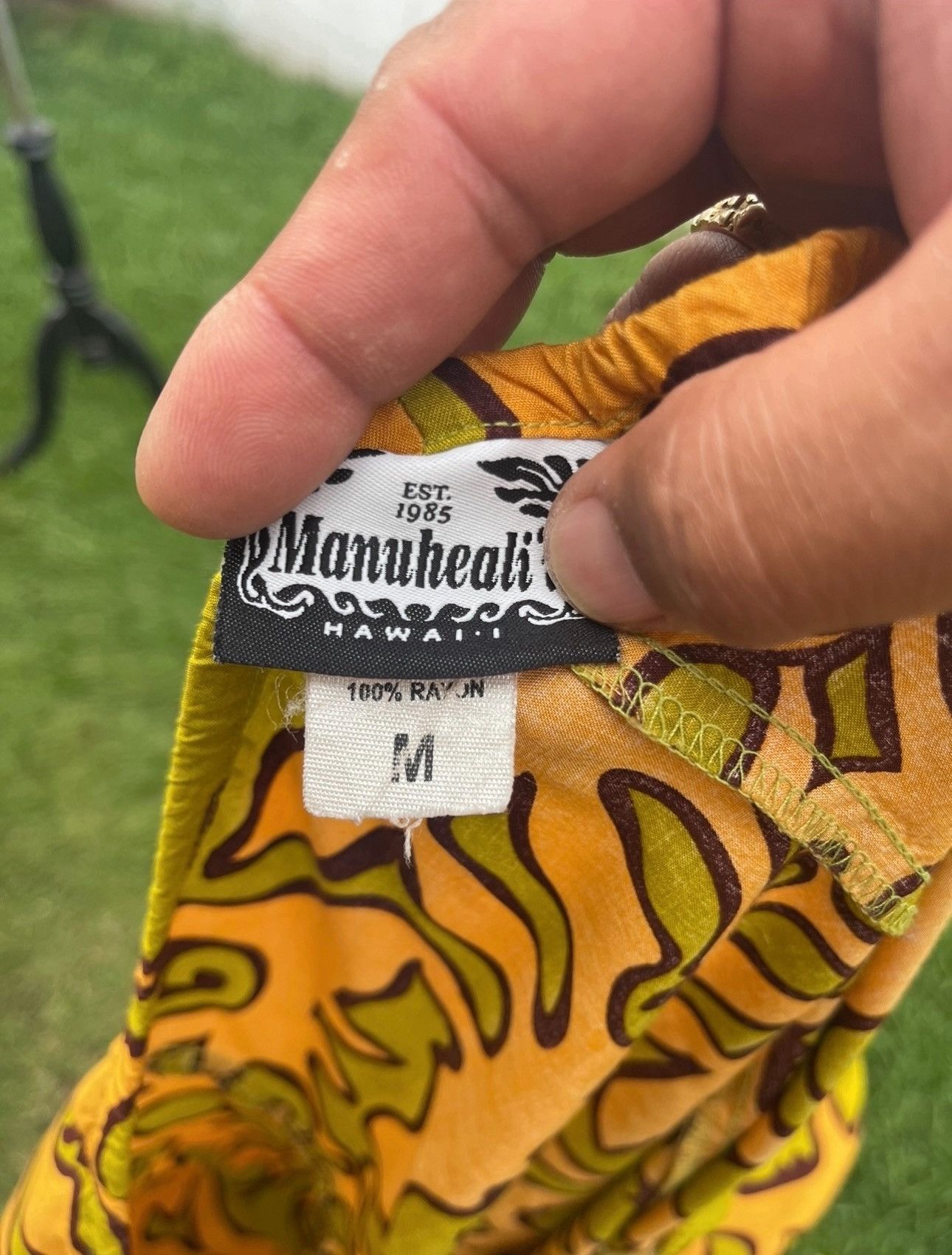 Other Manuhealii Top Blouse Hawaiian Print Women's M Multicolored Size M / US 6-8 / IT 42-44 - 4 Thumbnail