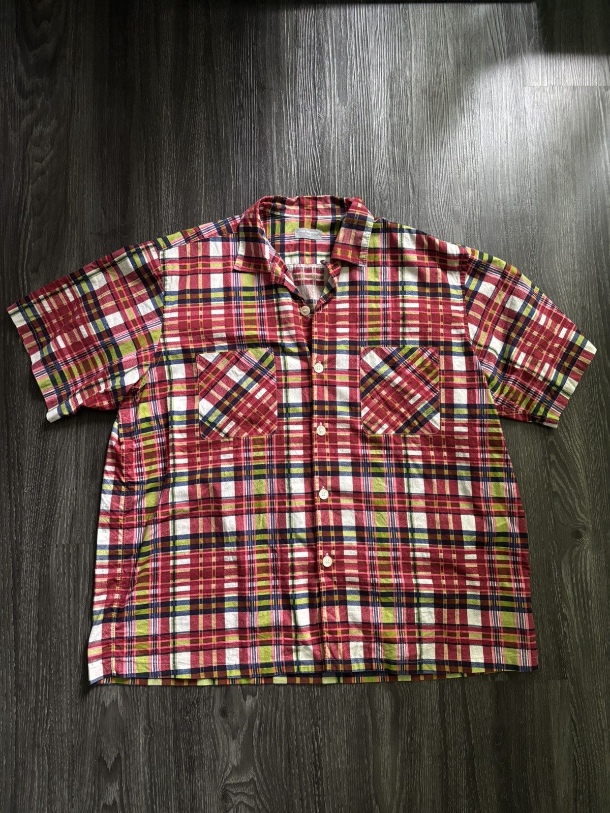 Comme des Garcons Homme Plus SS99 CDGH Plaid Shirt Size US L / EU 52-54 / 3 - 1 Thumbnail