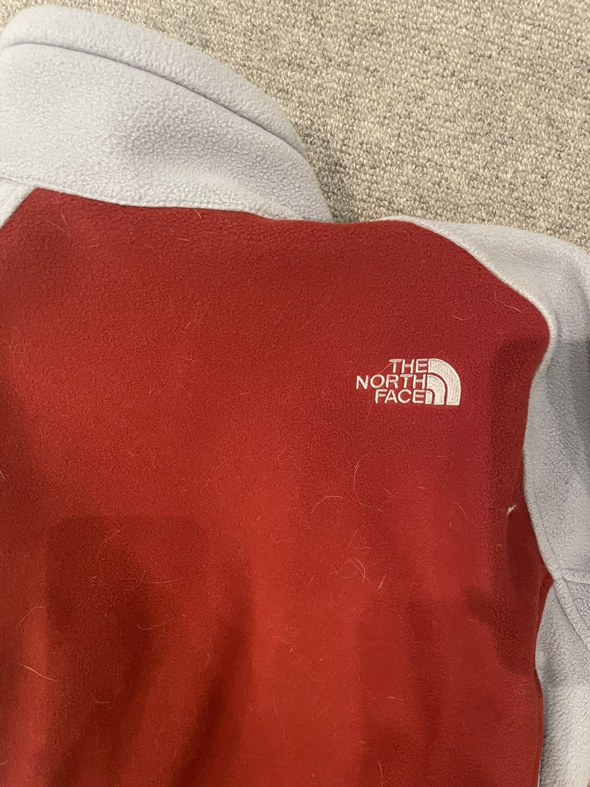 The North Face Red grey north face zip Size US S / EU 44-46 / 1 - 3 Thumbnail