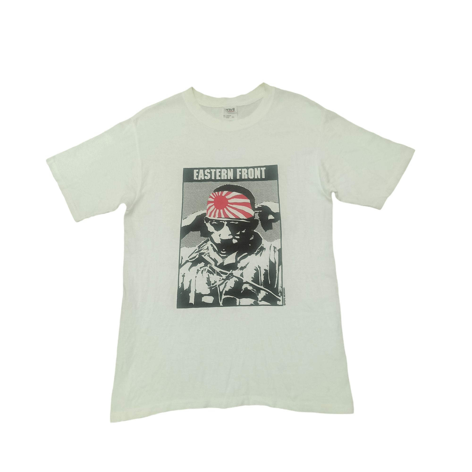 Anvil × Band Tees Eastern Front ©Pepe Moreno t shirt Size US S / EU 44-46 / 1 - 1 Thumbnail