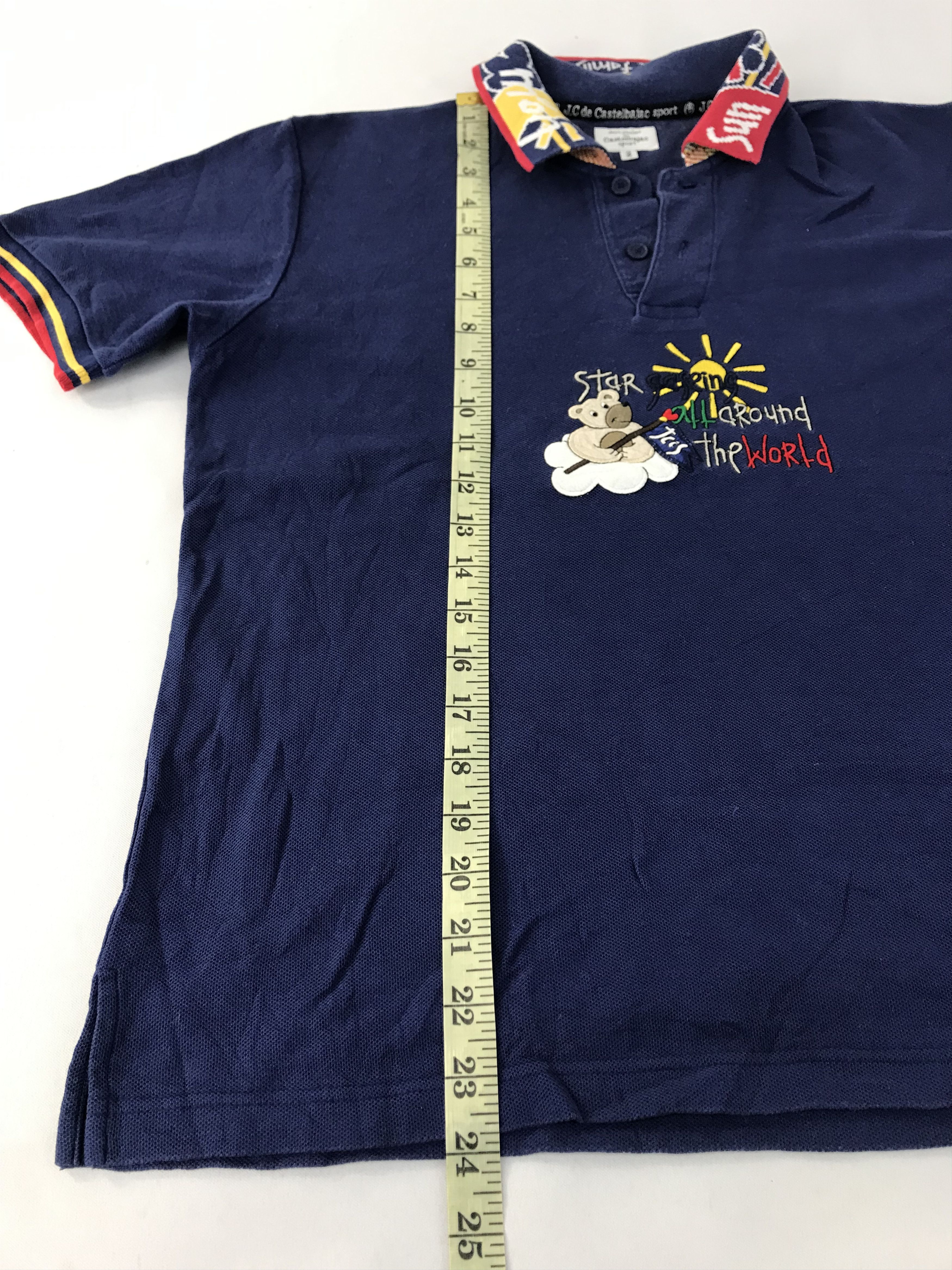 Jean Charles De Castelbajac 90s Jean Charles De Castelbajac Sport Bear Tee T-shirt Polo Size US S / EU 44-46 / 1 - 10 Thumbnail