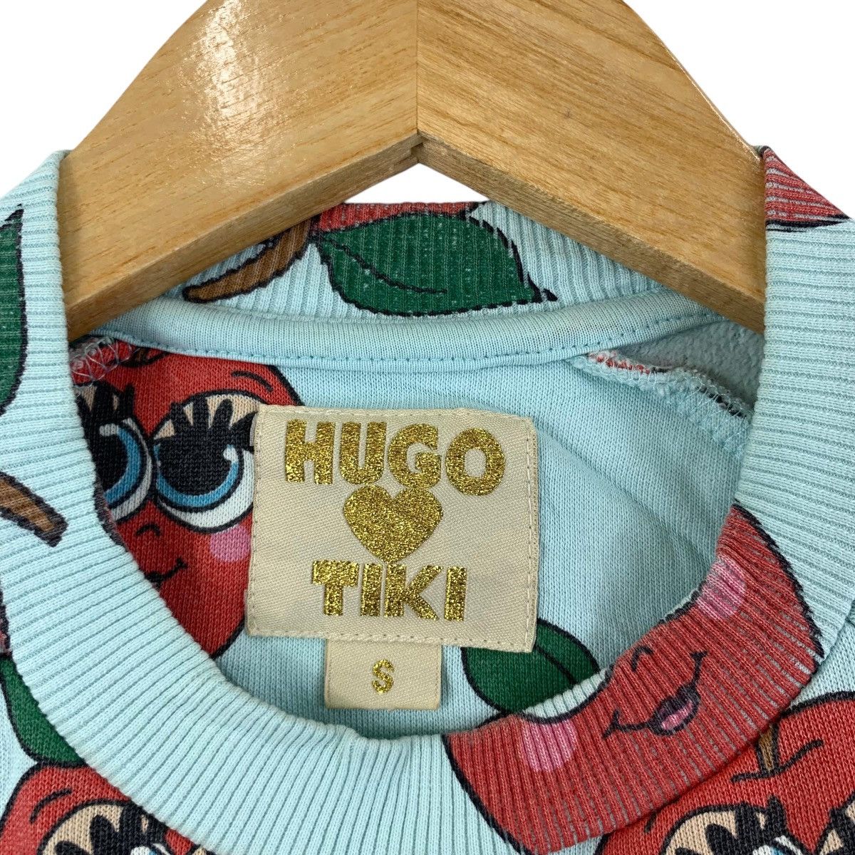 Hugo HUGO TIKI Cartoon Apples Drawings Overprints Sweatshirt Size US S / EU 44-46 / 1 - 4 Thumbnail