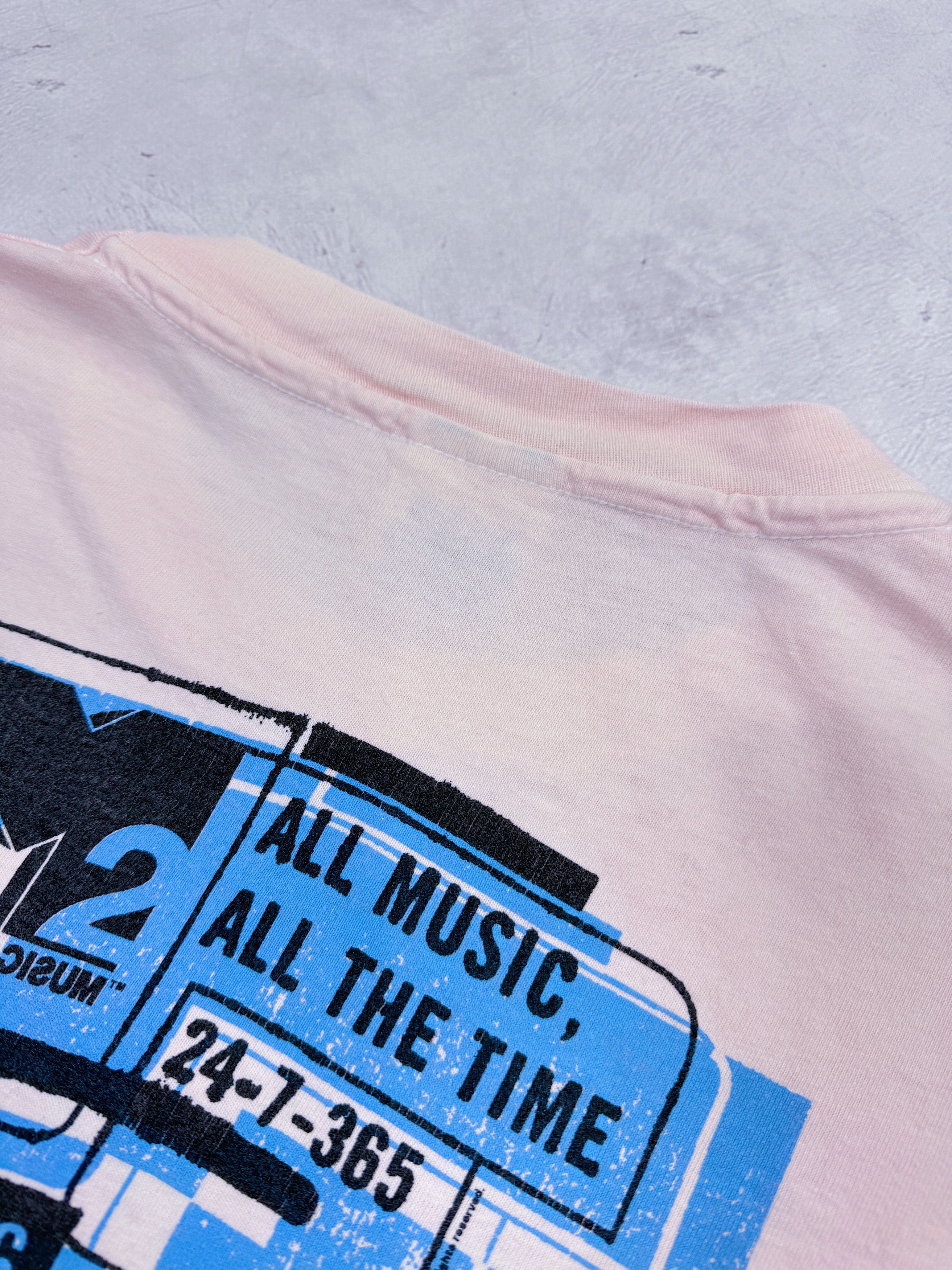 Hanes × Mtv × Vintage 1996 MTV 2 First Promo T-Shirt M2 Music Television Size US XL / EU 56 / 4 - 15 Thumbnail