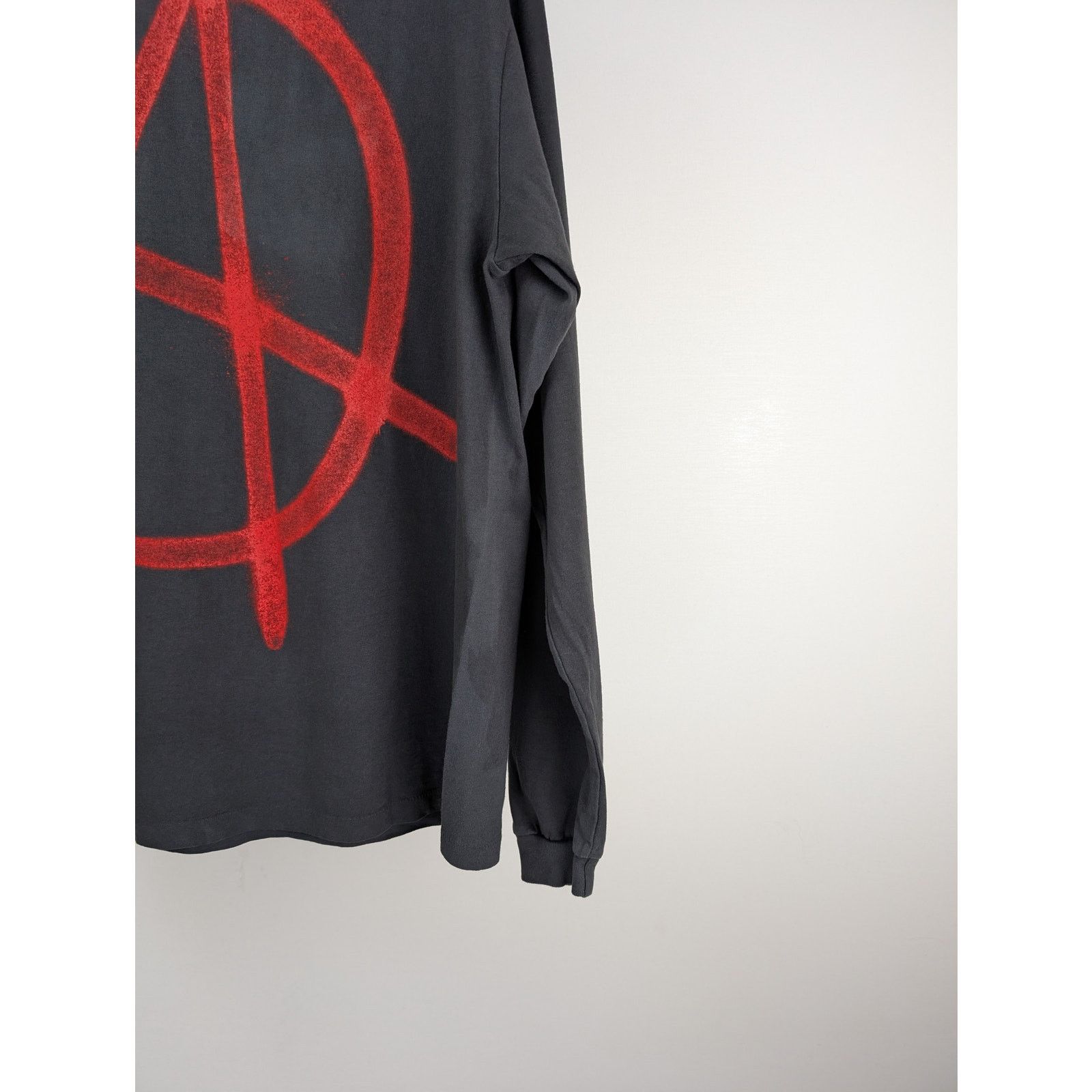 Gallery Dept. o1rshd1 Q:2 / Anarchy Long Sleeve Tee T-Shirt in Black Size US XS / EU 42 / 0 - 11 Thumbnail