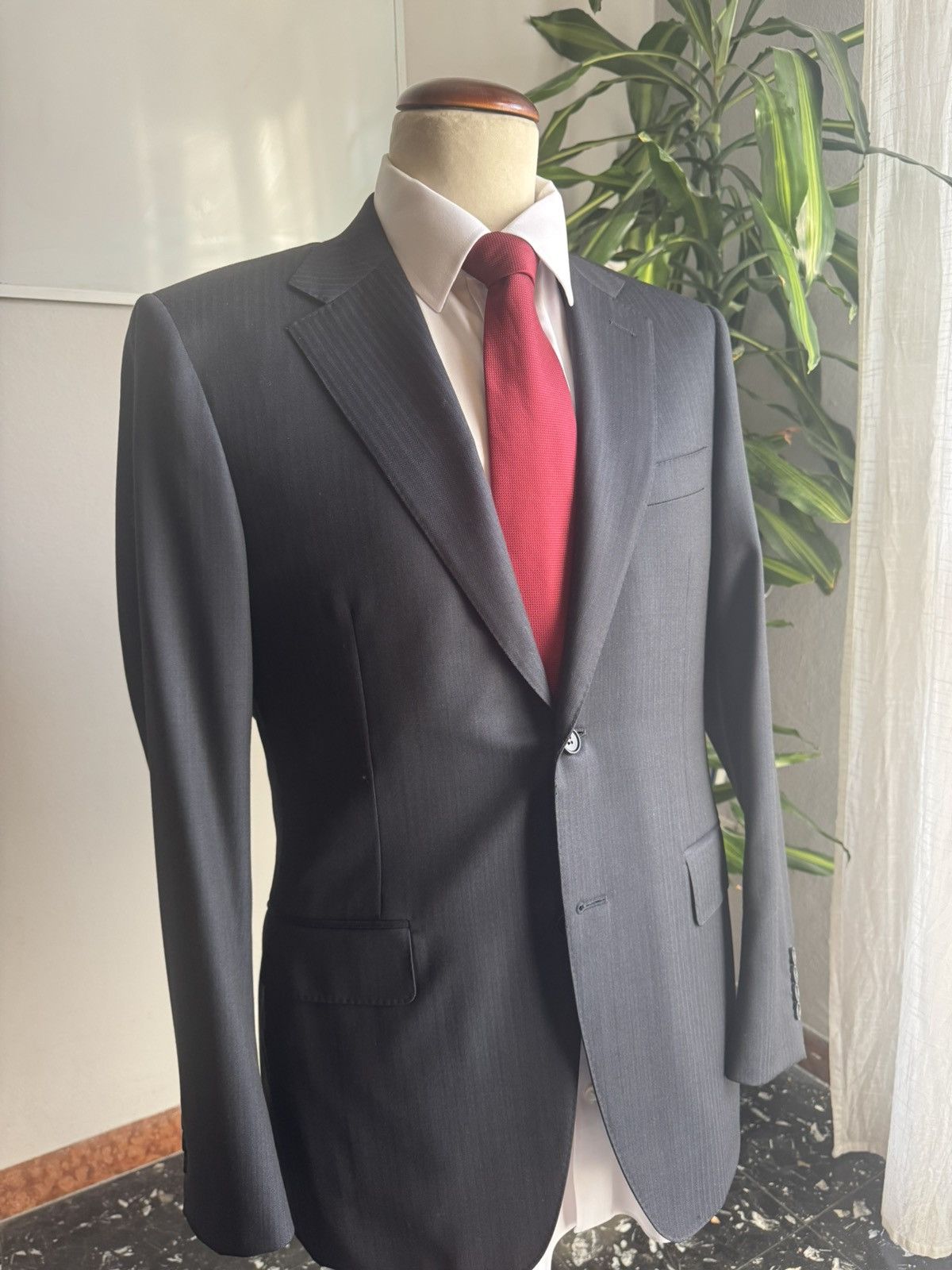Canali Canali blue 46 suit Size 46R - 2 Thumbnail