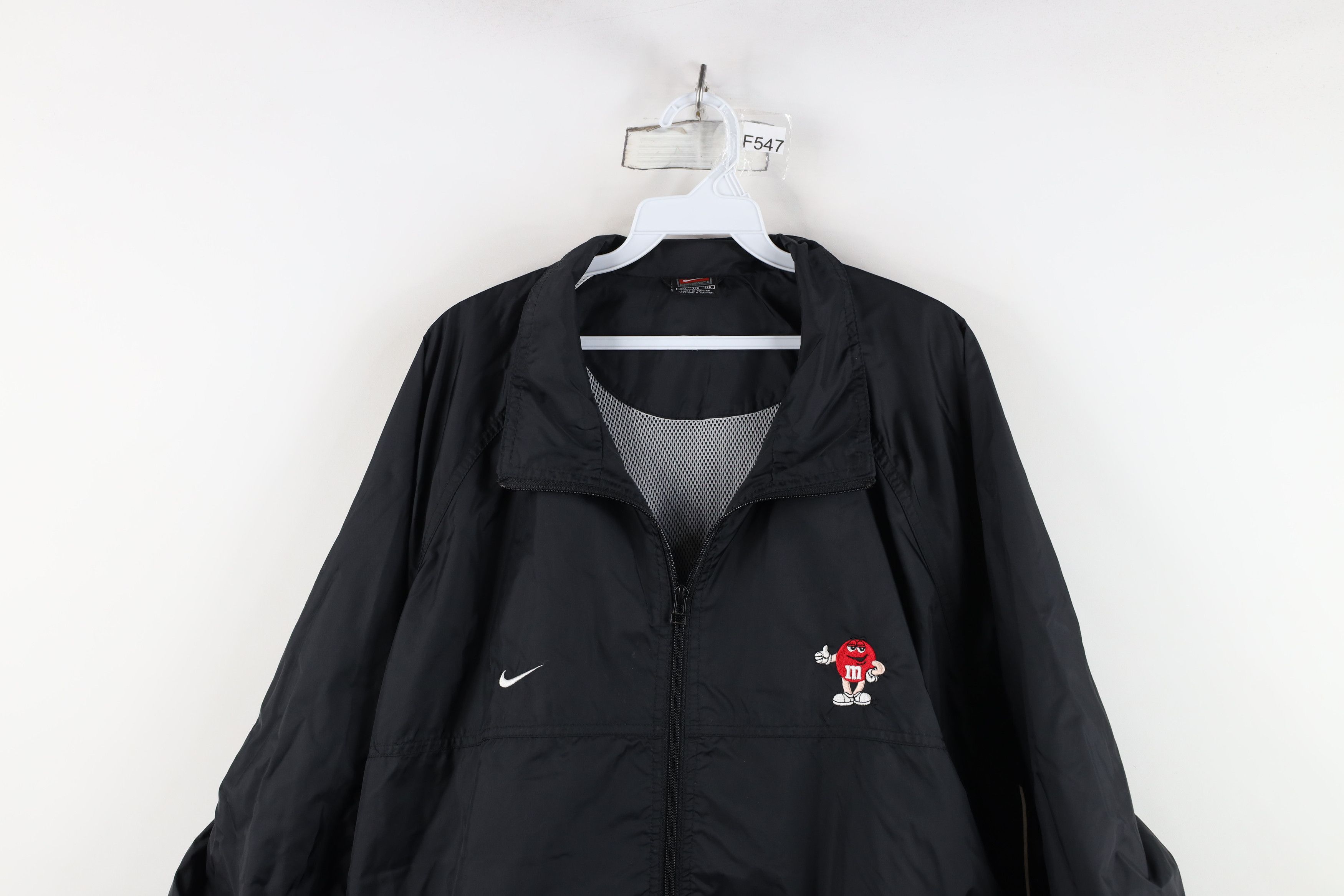 Nike Vintage Nike Mini Swoosh Mars Candy M&Ms Windbreaker Jacket Size US XXL / EU 58 / 5 - 2 Thumbnail