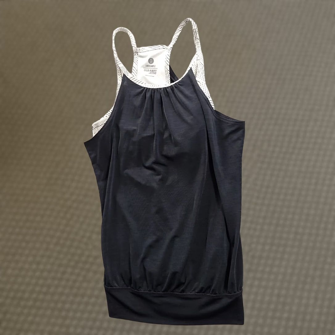 Old Navy Old Navy Active Racerback Sport Bra Tank Top Shirt Gray Womens XS Size XS / US 0-2 / IT 36-38 - 1 Thumbnail