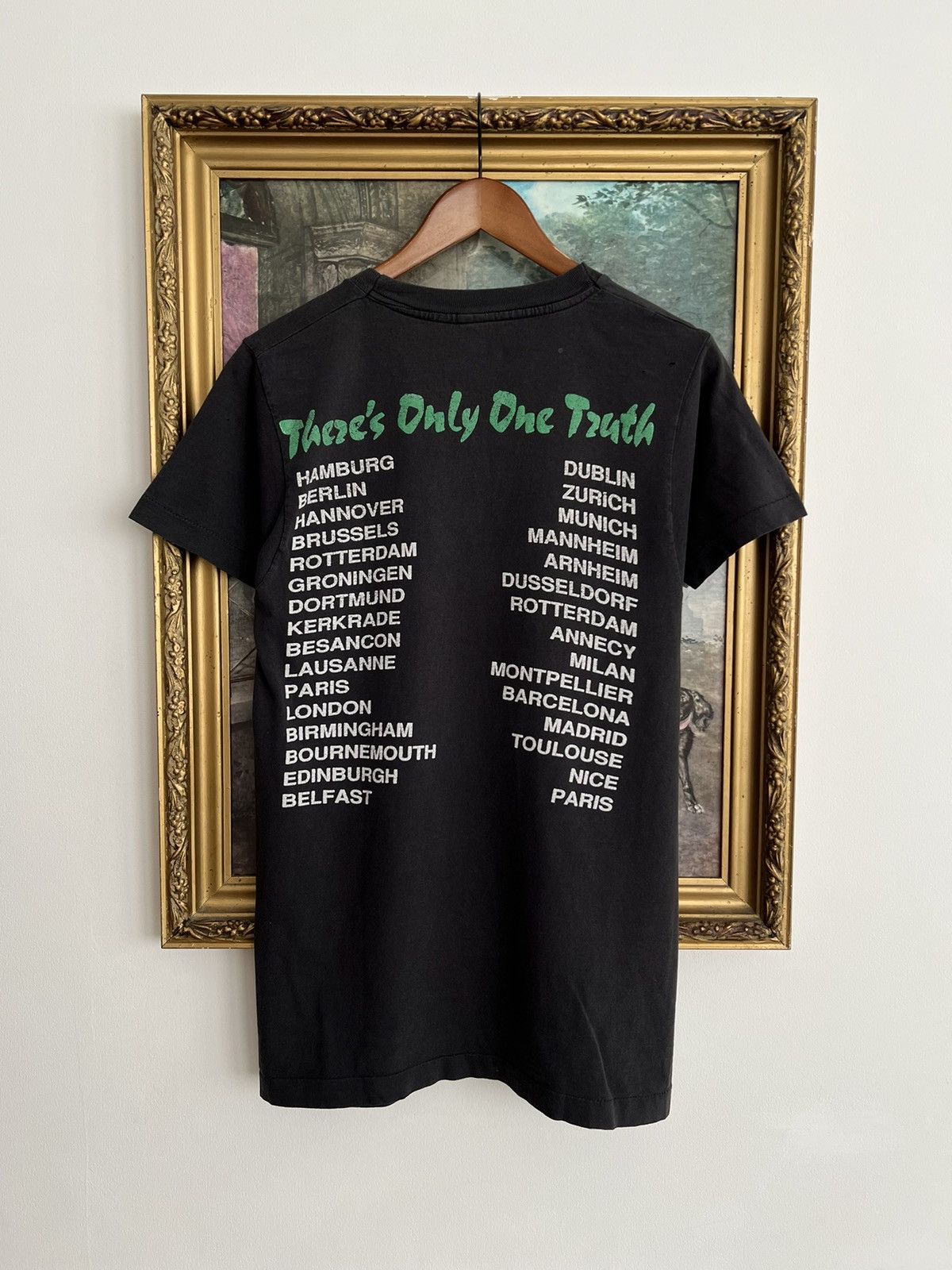 Vintage Vintage 1991 Lenny Kravitz Theres Only One Truth T-shirt Size US M / EU 48-50 / 2 - 2 Thumbnail