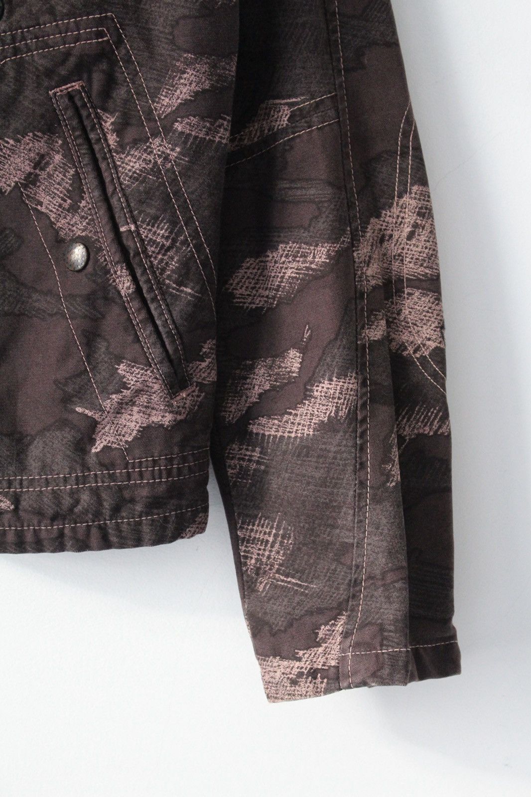 Diesel 2000S DIESEL D78 “SHADOW CAMO” 8-POCKET FIELD JACKET Size US S / EU 44-46 / 1 - 7 Thumbnail