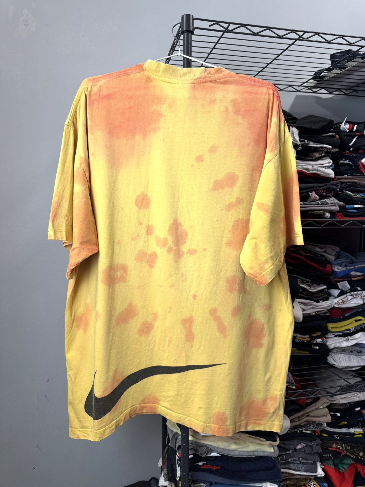 Nike 1990’s Vintage Nike Big Logo T Shirt Size US XL / EU 56 / 4 - 2 Thumbnail