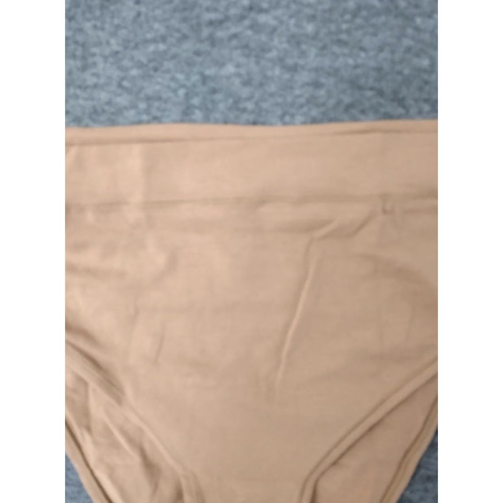 SKIMS Skims Panties Tanga Plus Size Camel 4X Underwear Cotton Blend 90% Cotton / 10% Spandex Womens Colorful Breathable Elastic waist Hand Wash Only Size 40" / US 18 - 3 Thumbnail