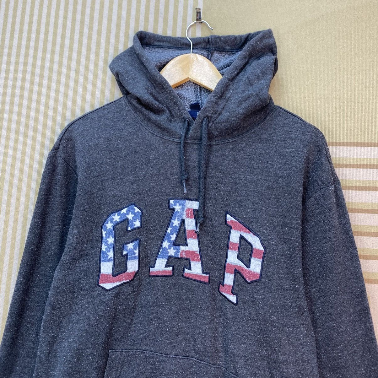Gap 🫶Gap Hoodie American Flag Graphic Filling Gap Logo Size US M / EU 48-50 / 2 - 3 Thumbnail