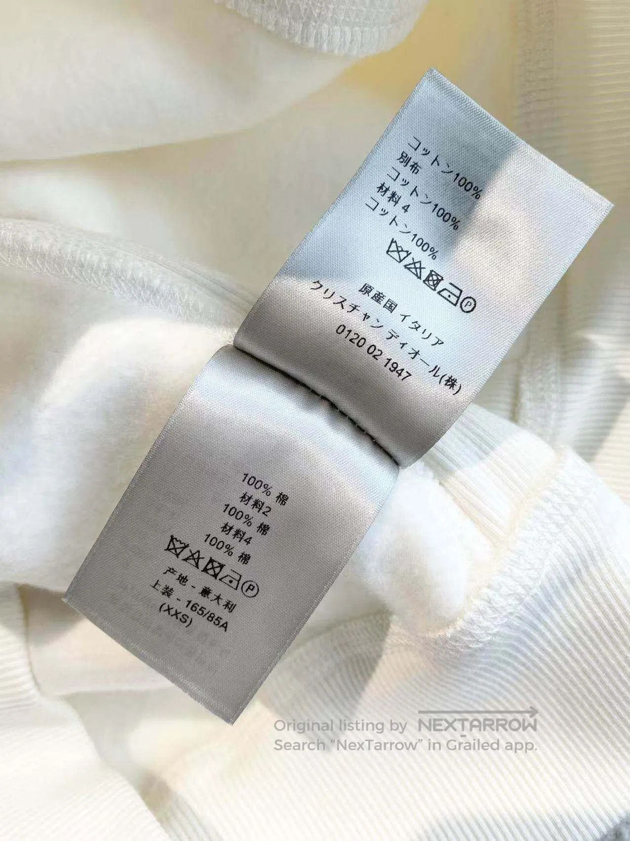 Dior Dior The old flower is full of printed hoodies| Size XXS / US 00 / IT 34 - 6 Thumbnail