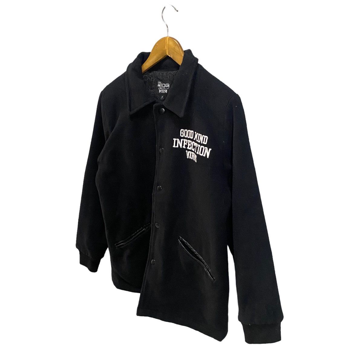 Hysteric Glamour INFECTION FUCKING ANGEL VARSITY JACKET Size US S / EU 44-46 / 1 - 4 Thumbnail