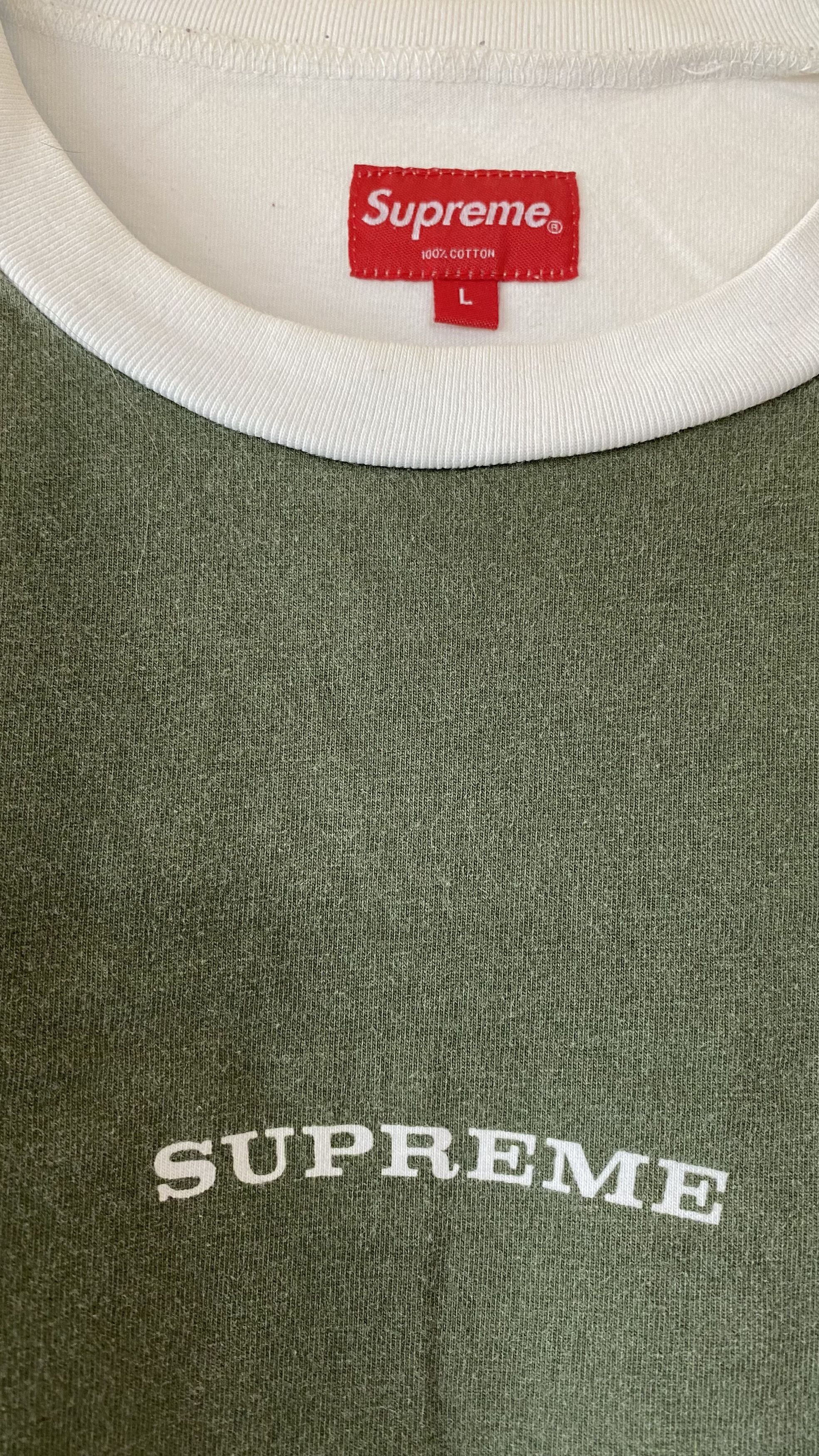 Supreme Supreme Global Standard Long-Sleeve Top 'Natural' Large Size US L / EU 52-54 / 3 - 4 Thumbnail